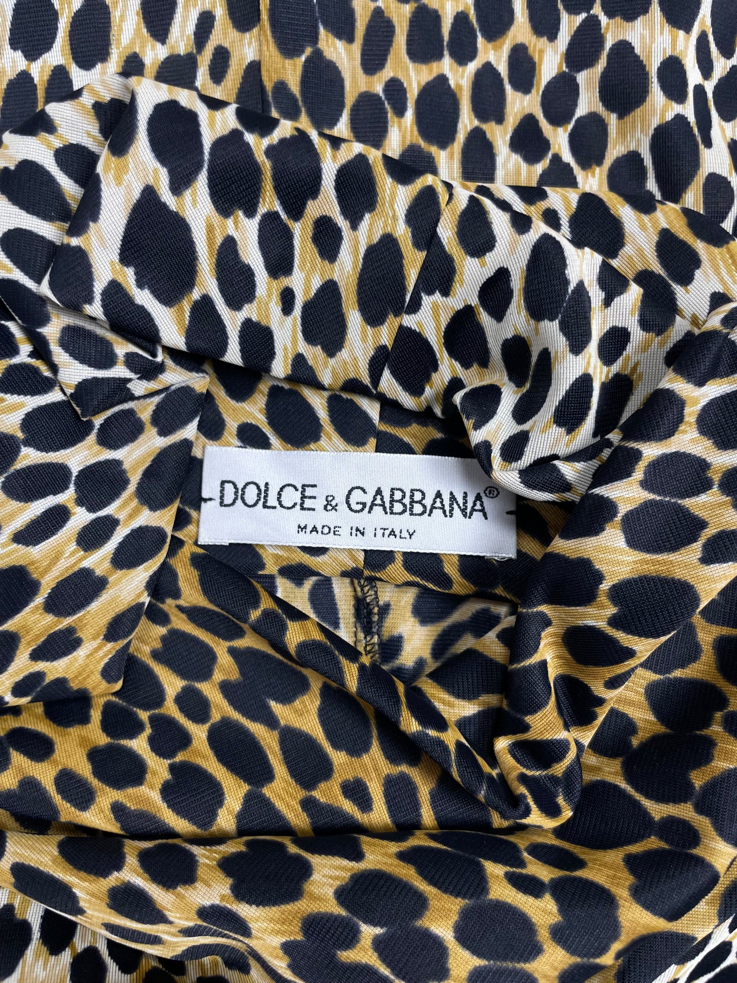 Dolce & Gabbana S/S 1996 Cheetah Top