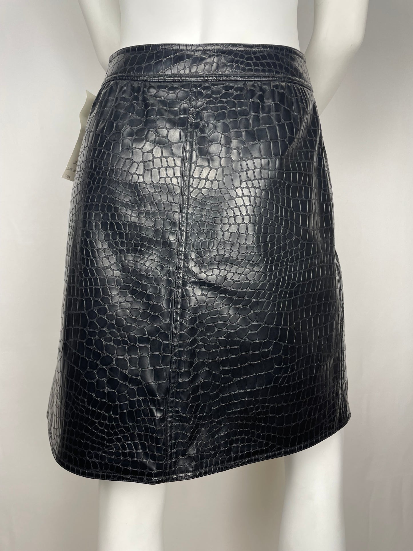 Courrèges 90’s Faux Croco Skirt (S)