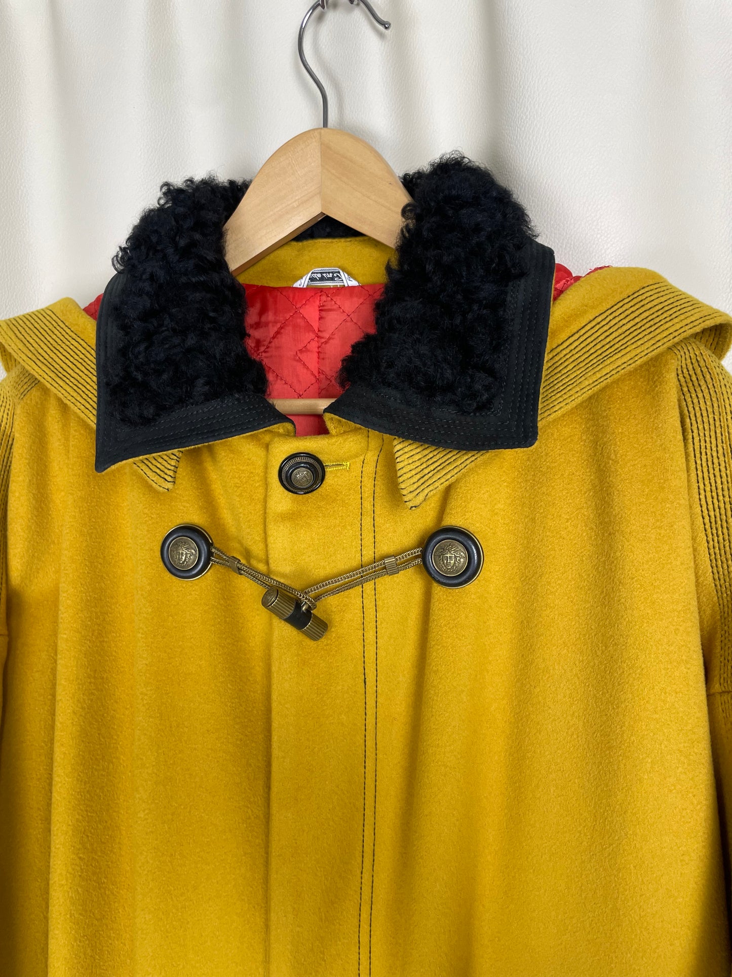 Gianni Versace Man F/W 1992 Wool Coat