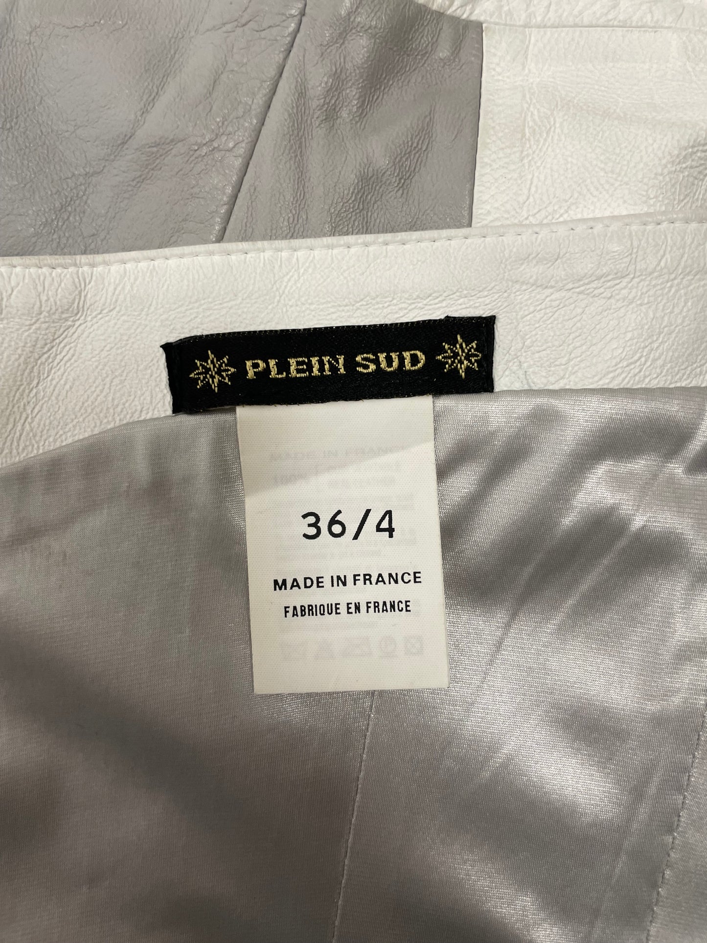 Plein Sud F/W 1991 Leather Bustier