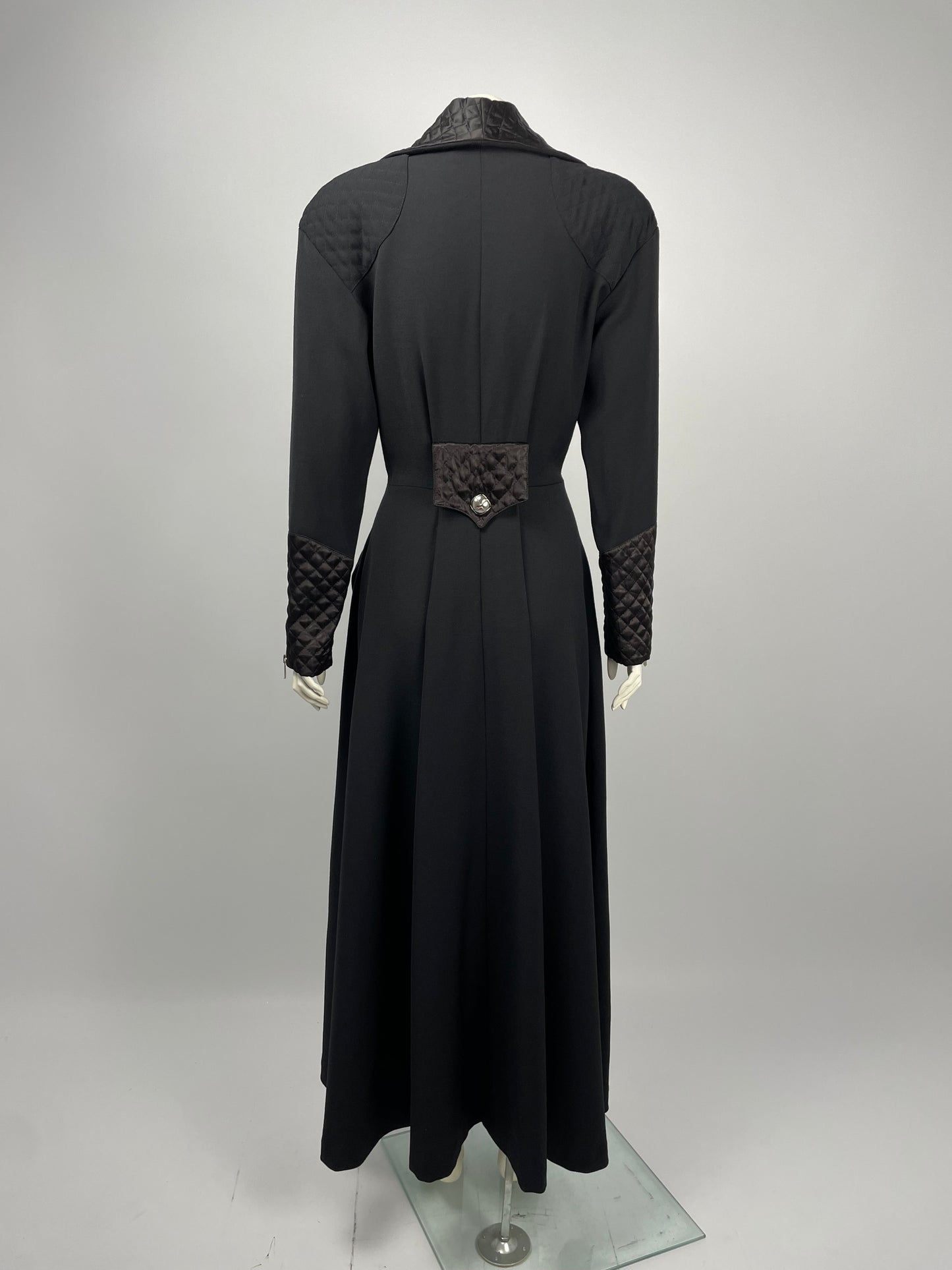 Thierry Mugler 1980’s asymmetrical coat.