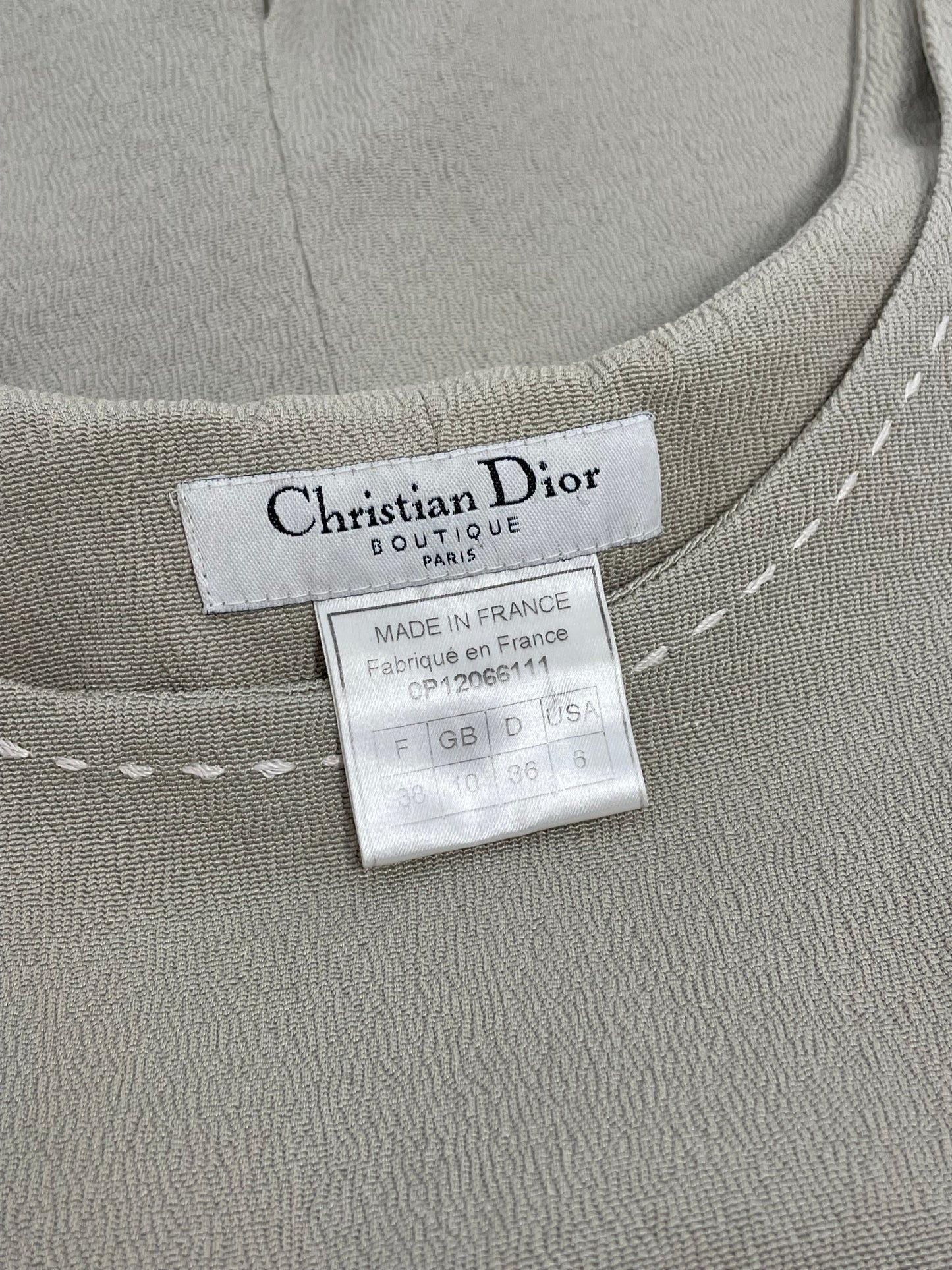 Dior by John Galliano S/S 2000 Deconstructed dress