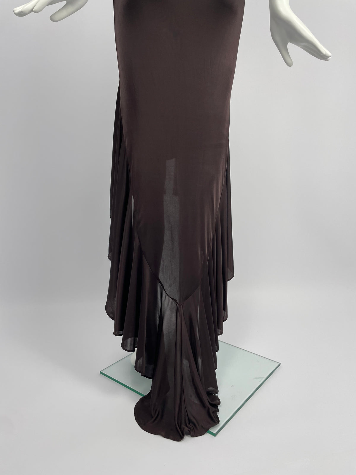 Gai Mattiolo Couture 1990’s totem gown