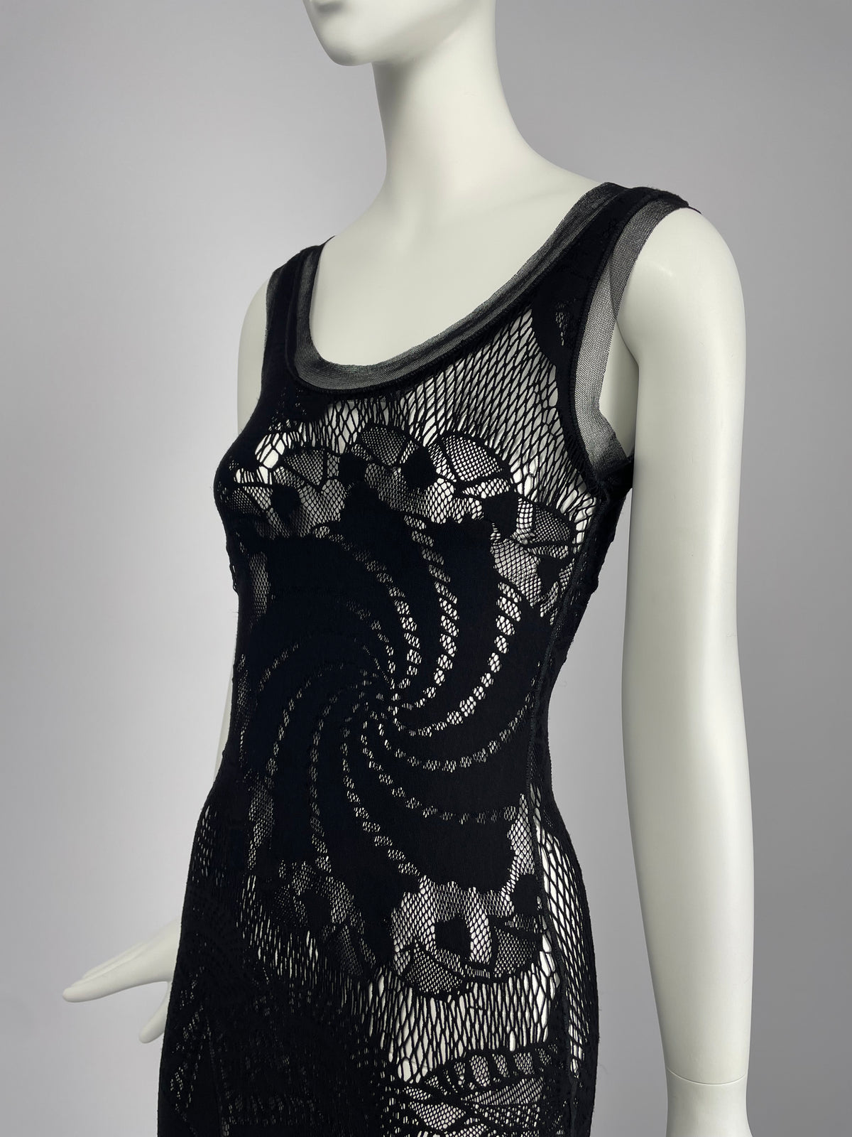 Jean Paul Gaultier S/S 2008 lace dress