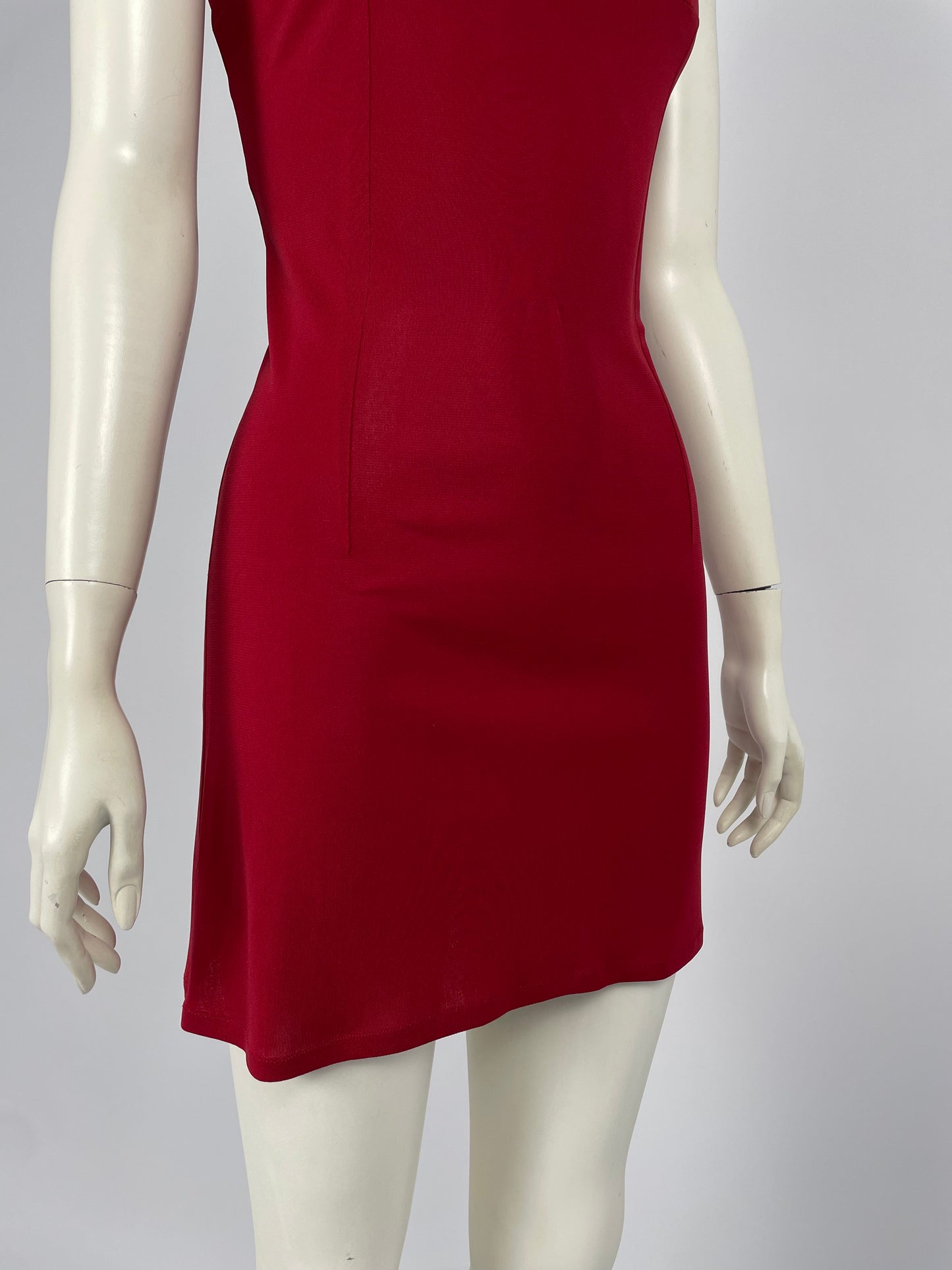 Dolce & Gabbana 1990’s wide neckline mini dress.