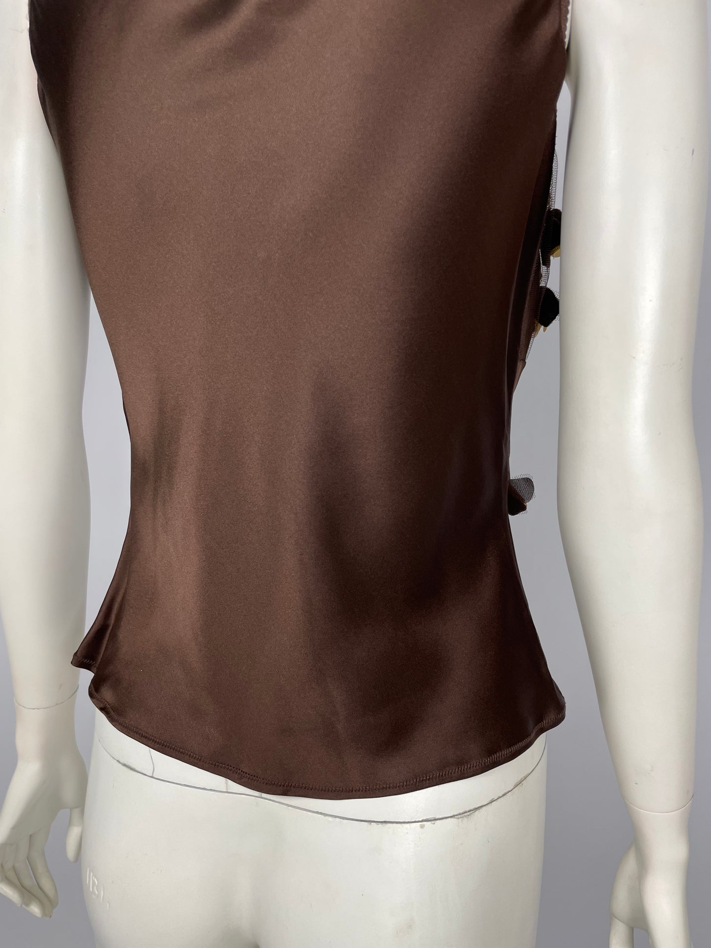 John Galliano F/W 2005 silk butterfly top