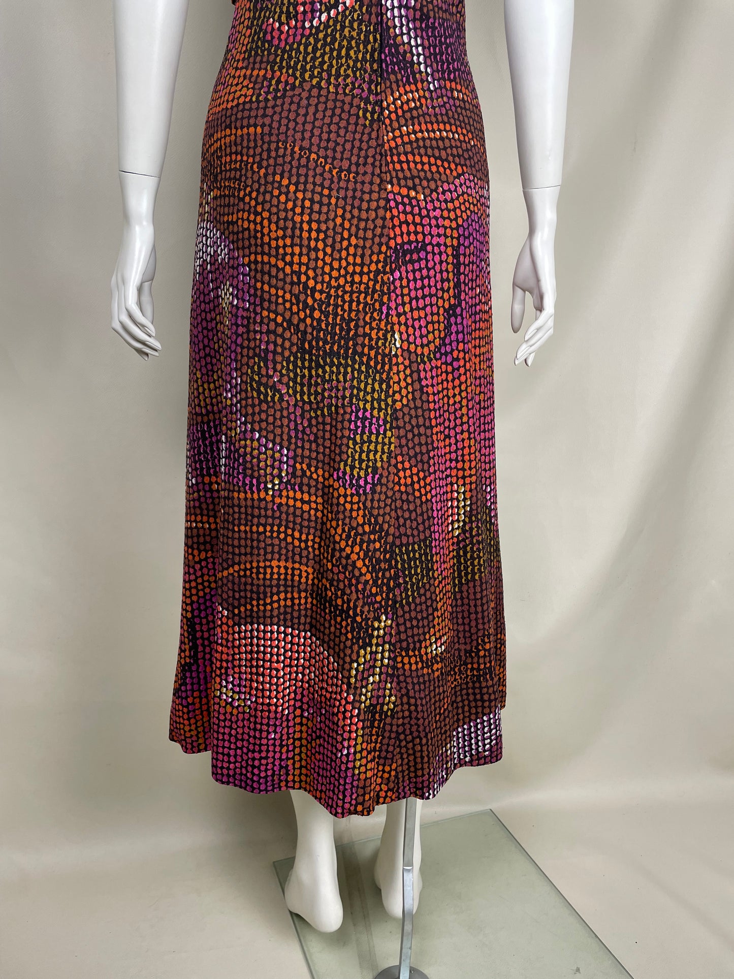 Miss Dior 1970’s Floral Dots Dress (M)