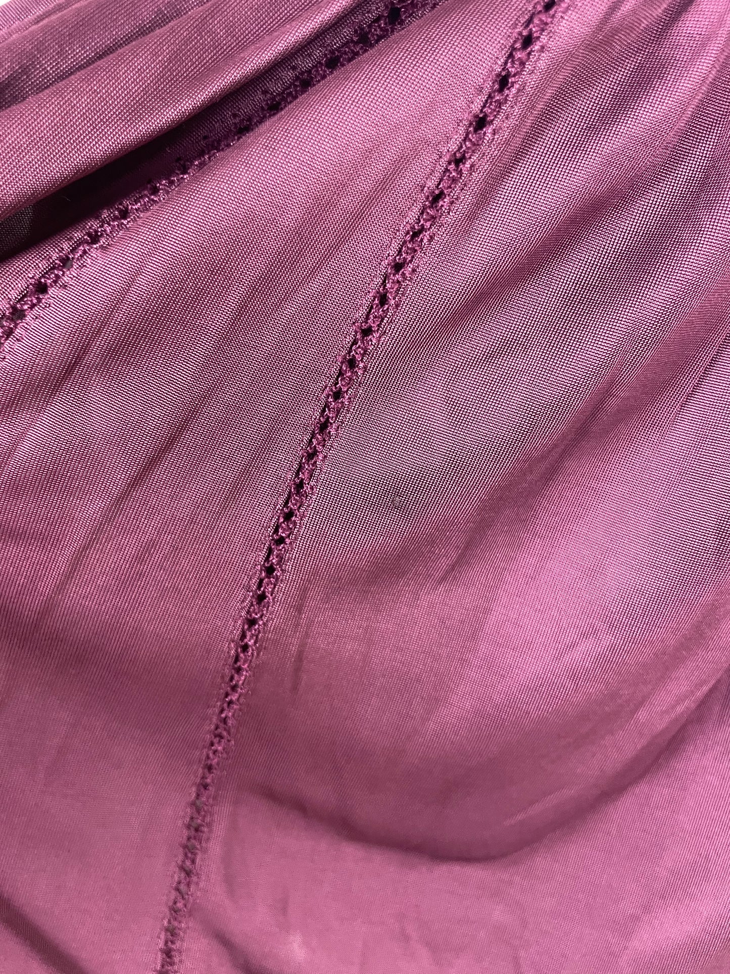Louis Vuitton Silk Heavyweight Skirt (L)