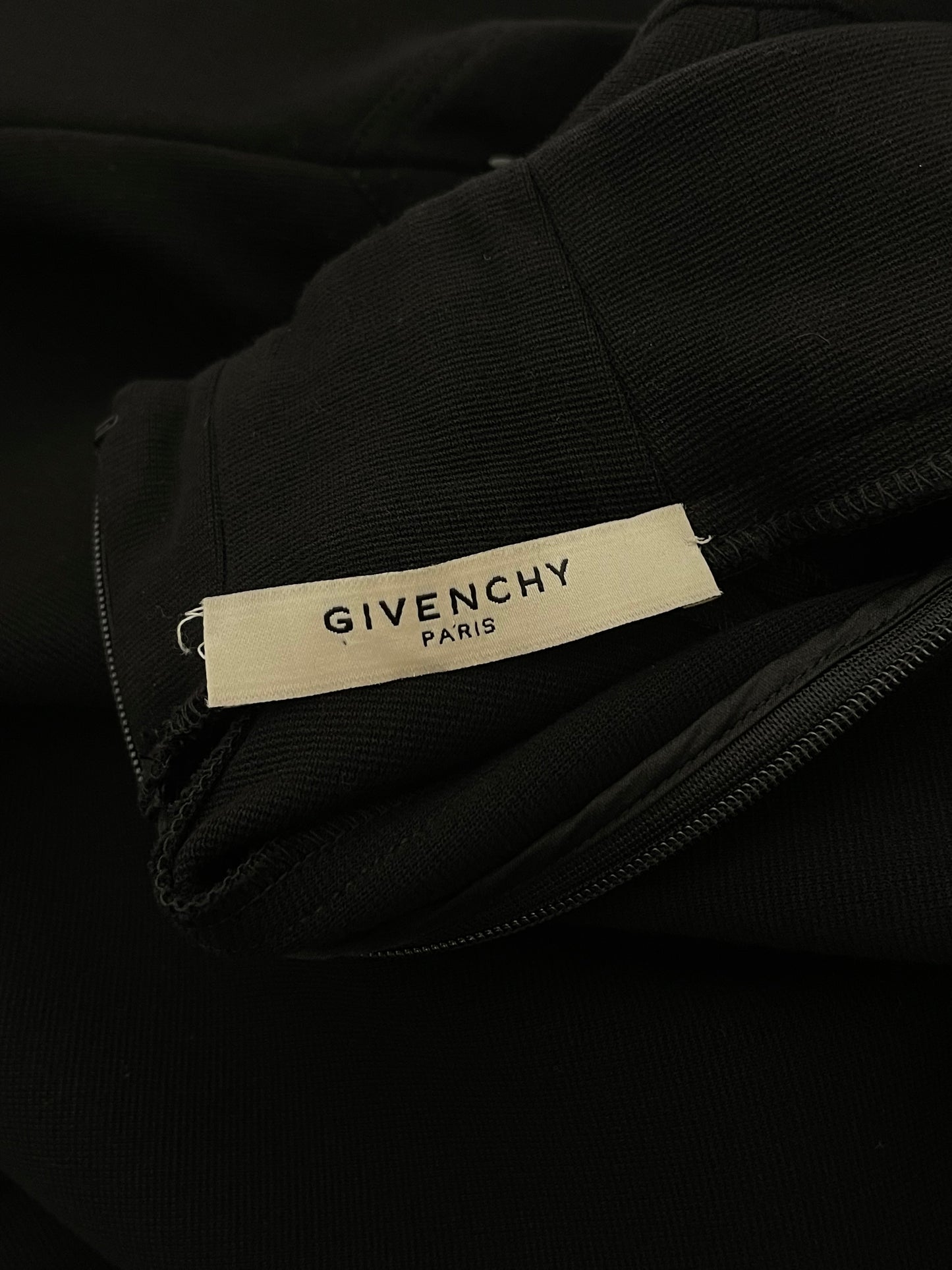 Givenchy 2012 Heavy knit flared dress