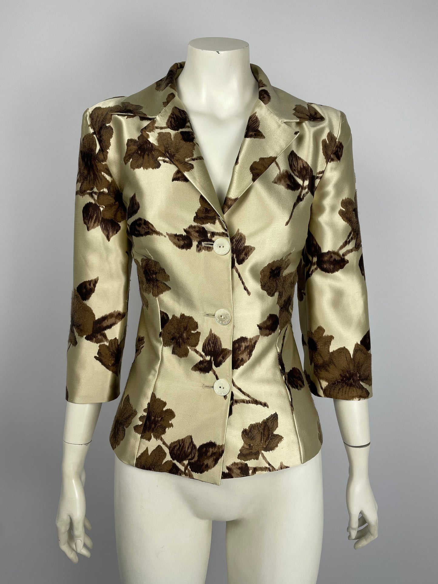 Dolce gabbana S/S 1997 jacquard jacket