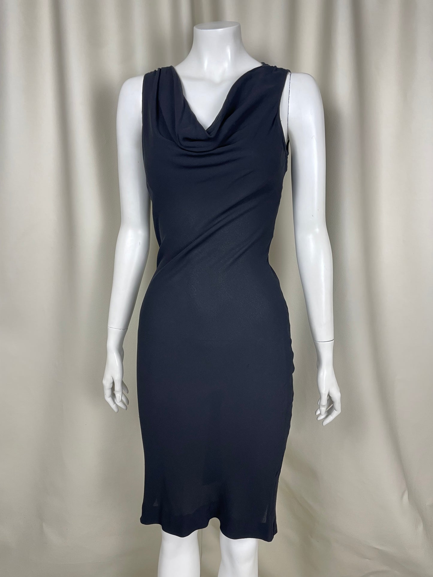 Saint Laurent by Tom Ford S/S 2001 Silk Bias Cut Dress (M)