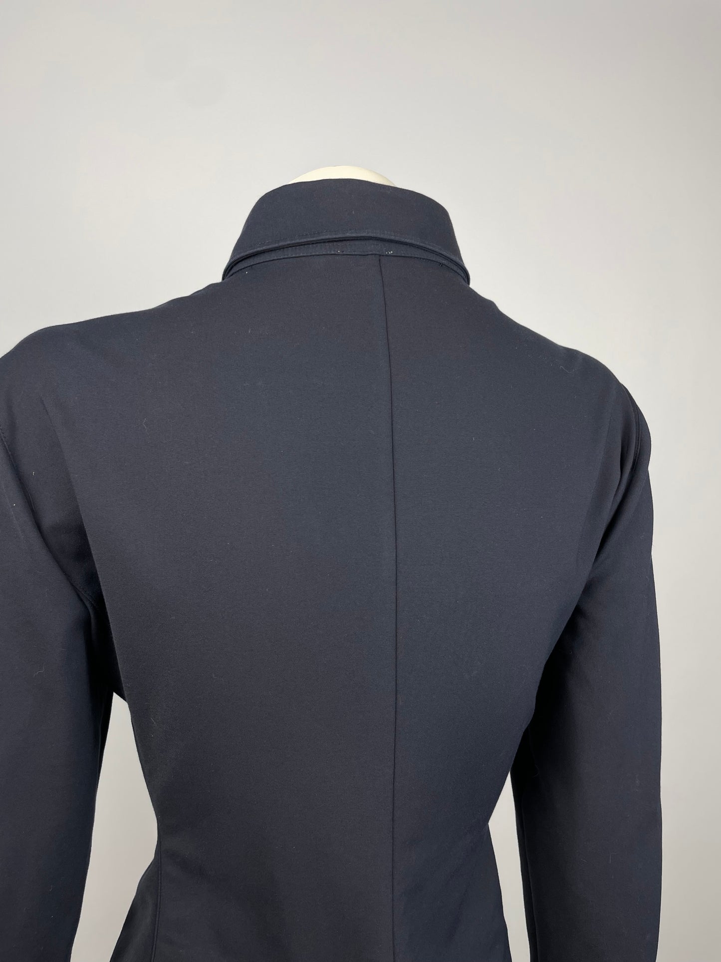 Armani Navy gathered jacket