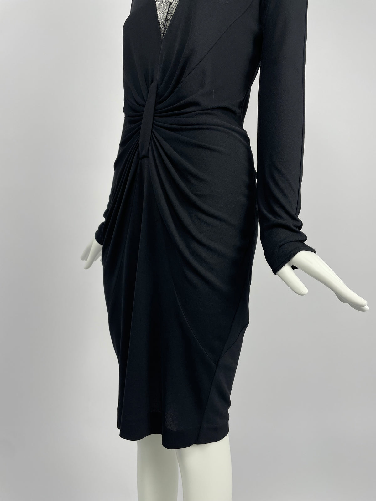 Dior by John Galliano F/W 2009 lace neckline dress