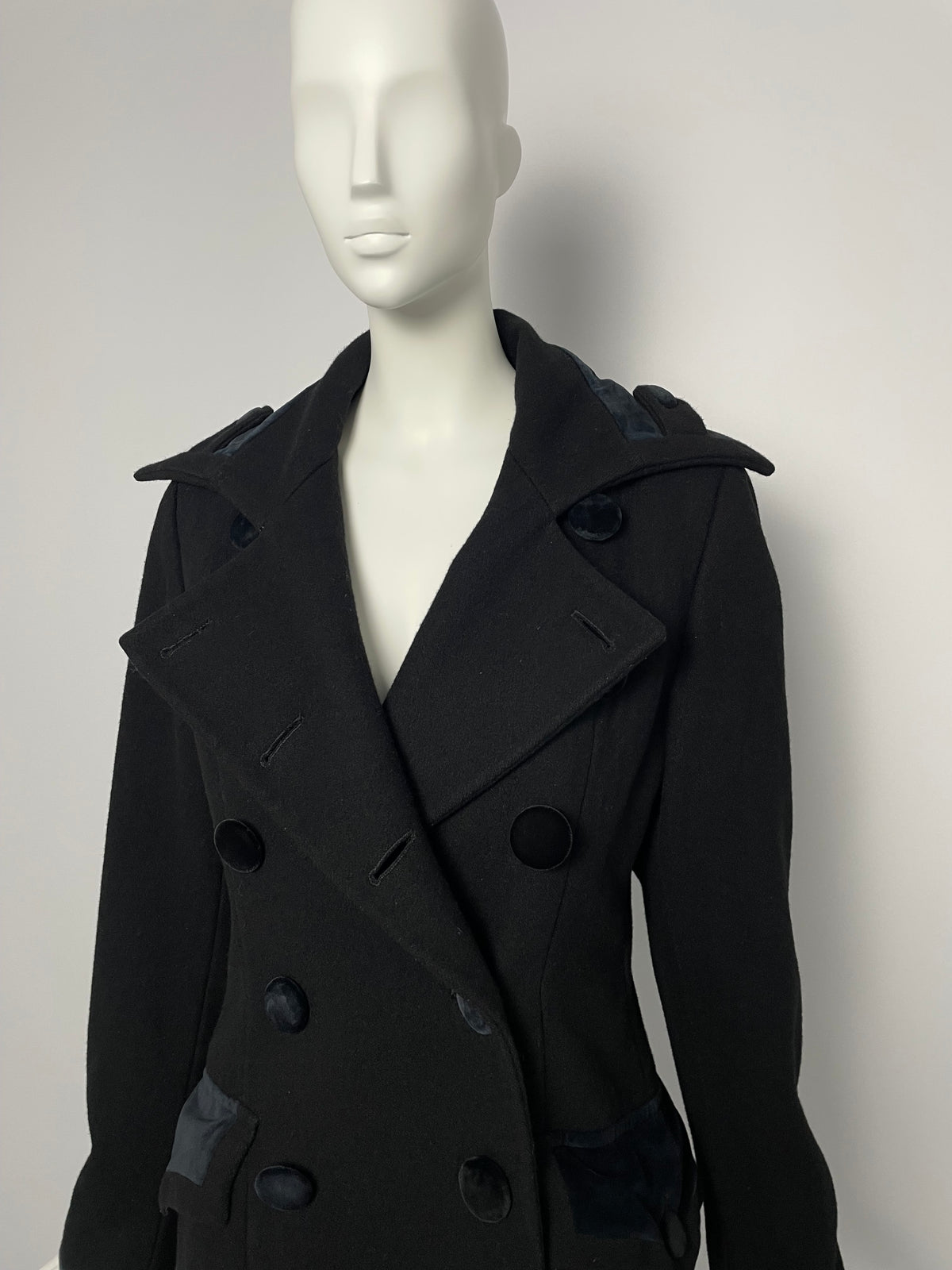 Dolce & Gabbana early 1990's double breasted coat
