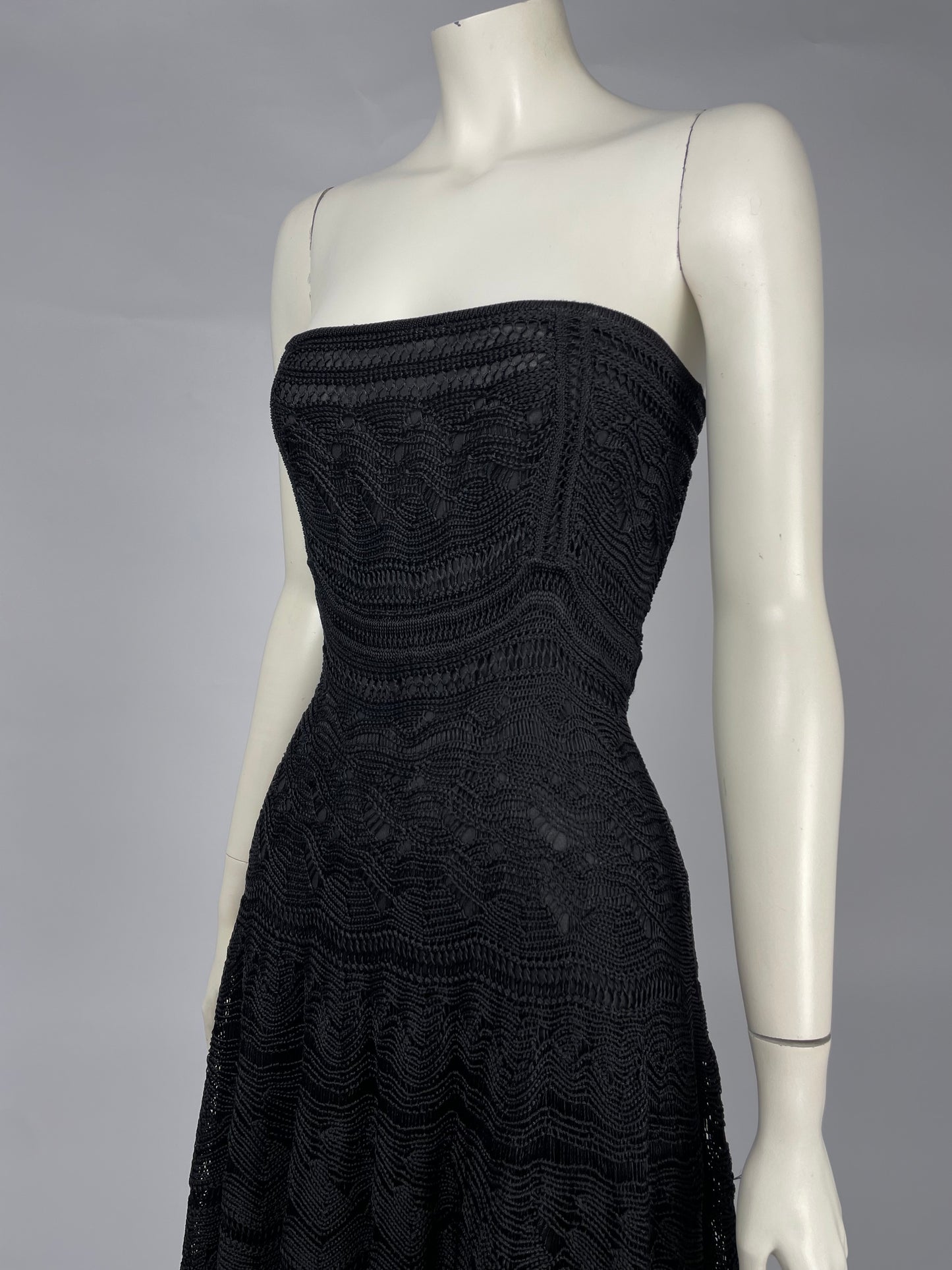 Dior by John Galliano S/S 2008 Viscose knit dress