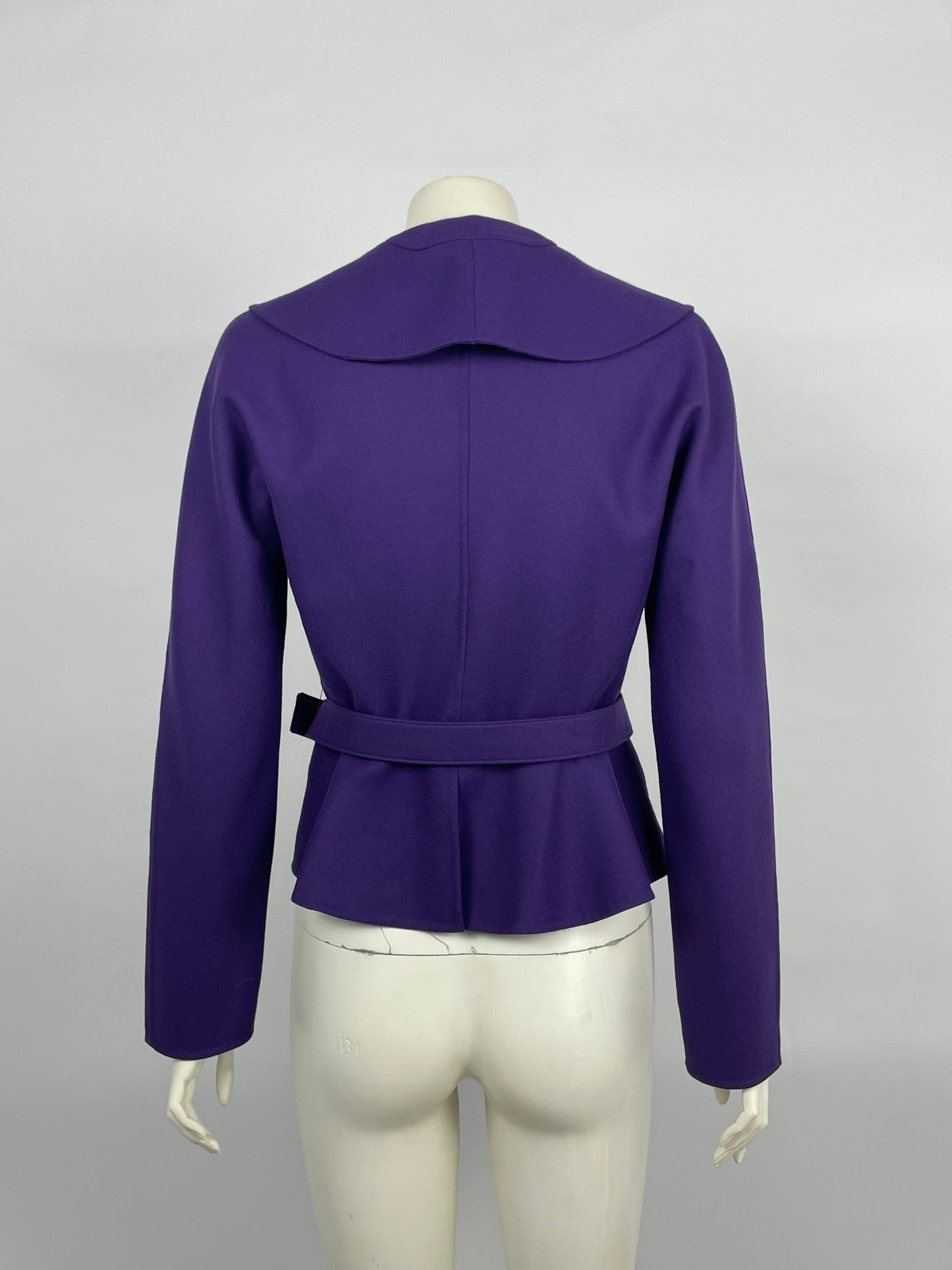 Gianni Versace F/W 2000 Purple belt jacket