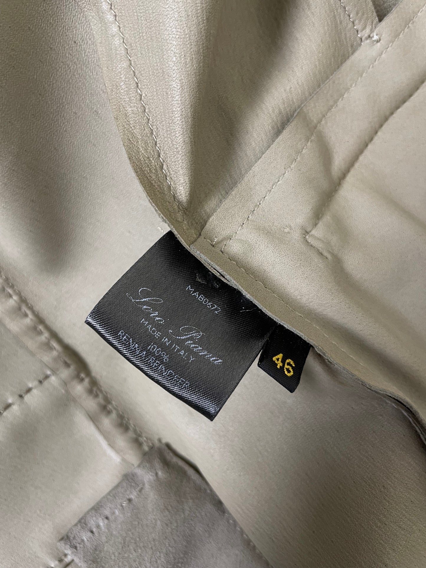 Loro Piana Asymmetrical Suede Blazer (M)