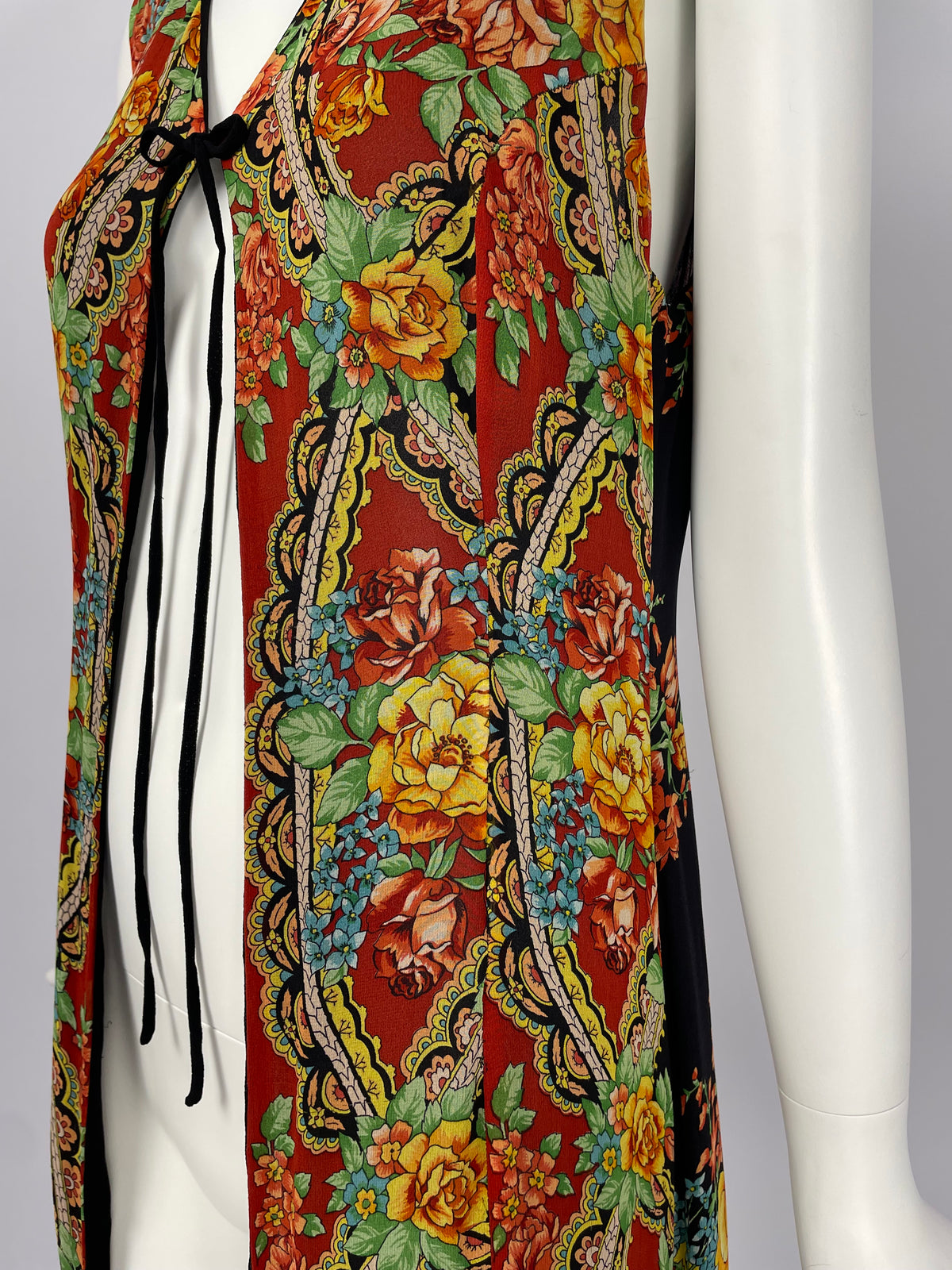 Dolce & Gabbana F/W 1993 fringes cardigan dress