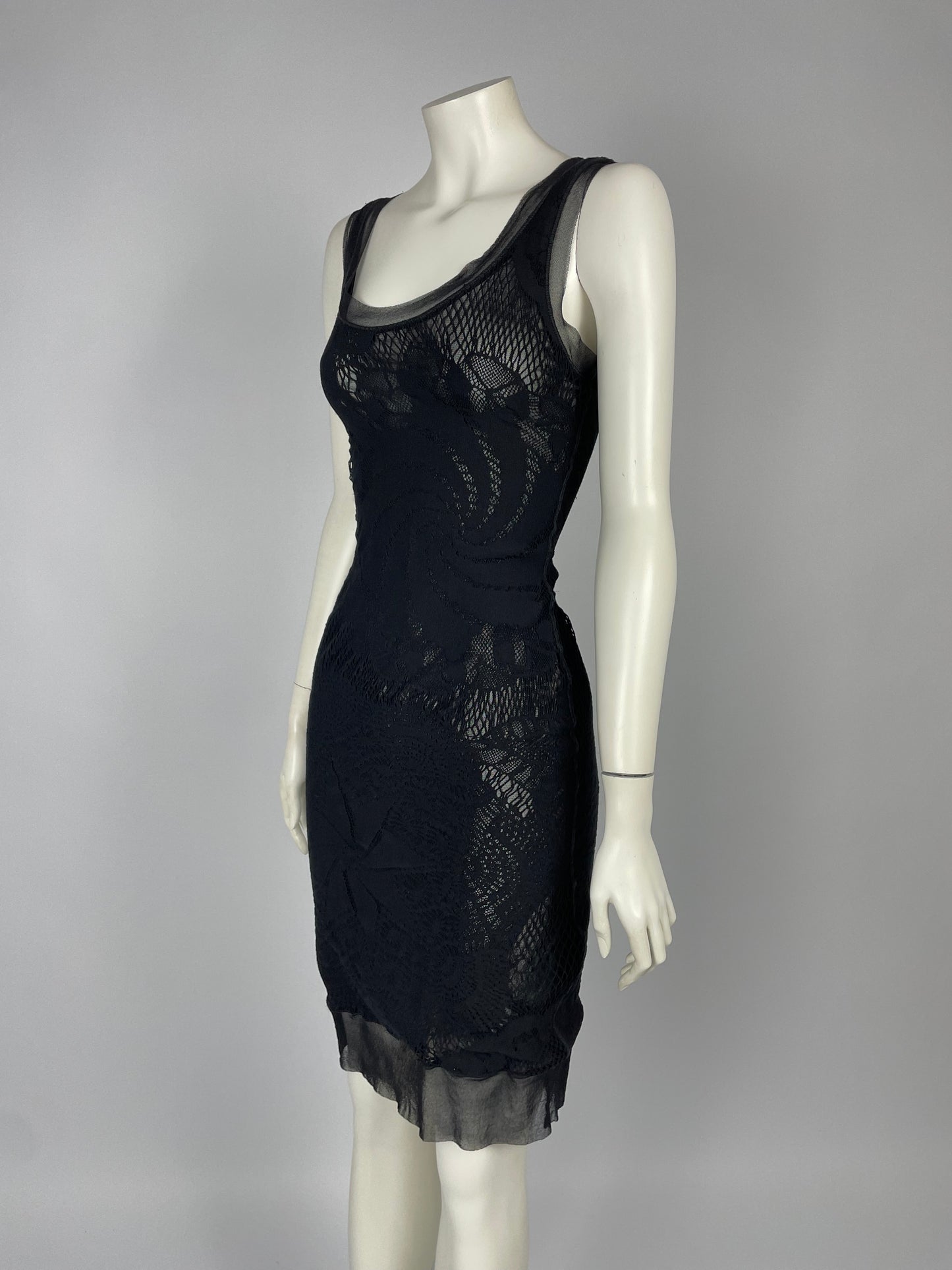 Jean Paul Gaultier S/S 2008 lace dress