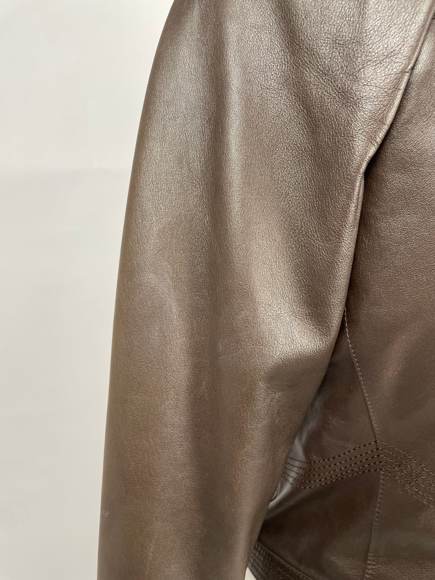 Dior by John Galliano F/W 2002 leather jacket.