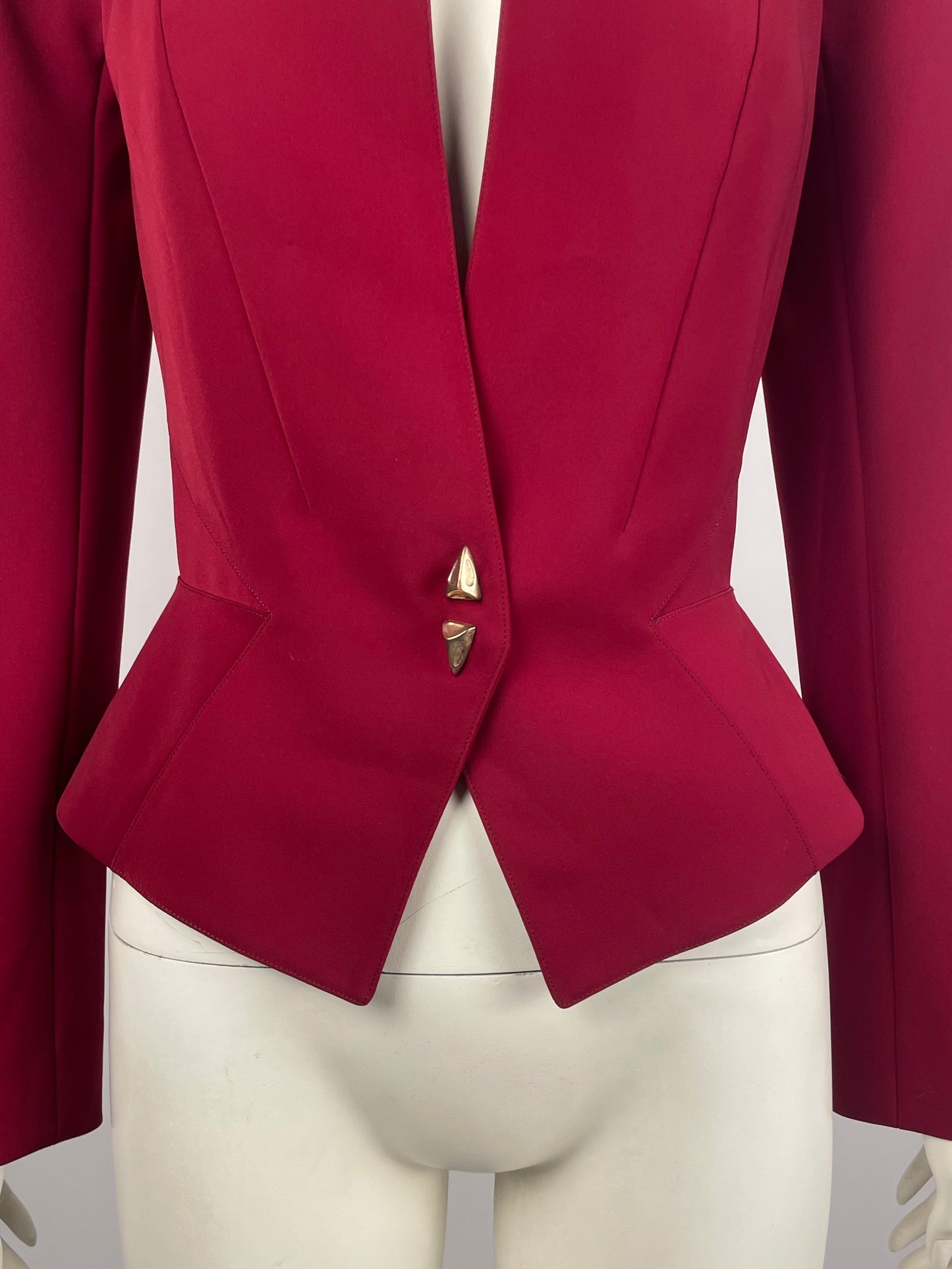 Thierry Mugler 2000’s Red Power Jacket