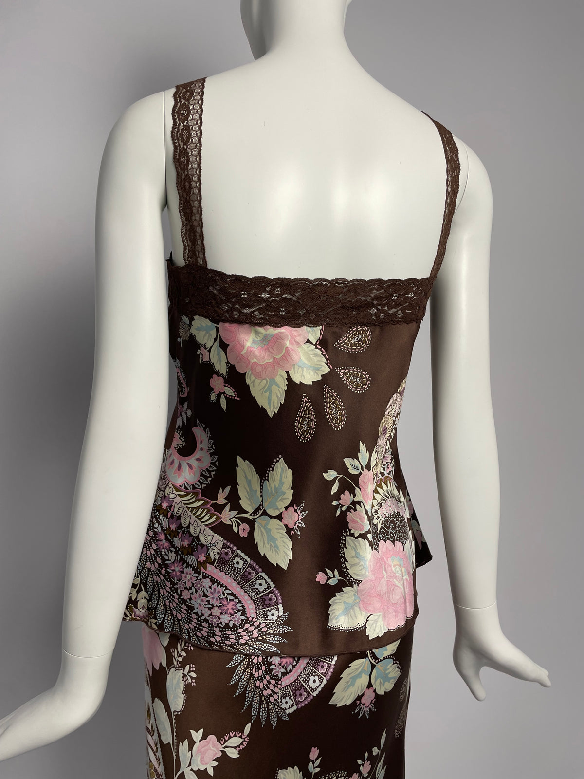 Gerard Darel 2000’s Silk floral set