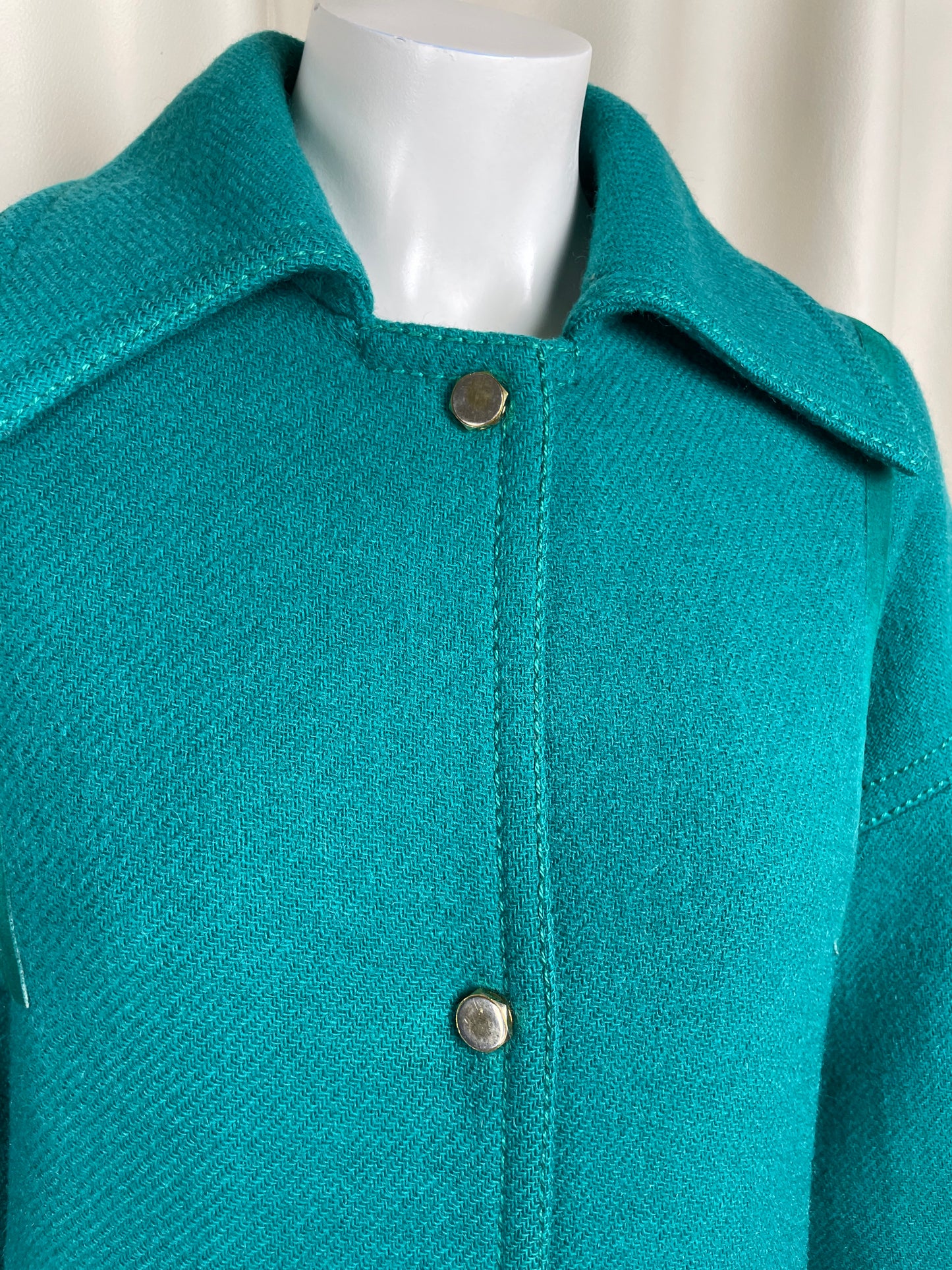 Hermès 1960’s Wool and Suede Coat