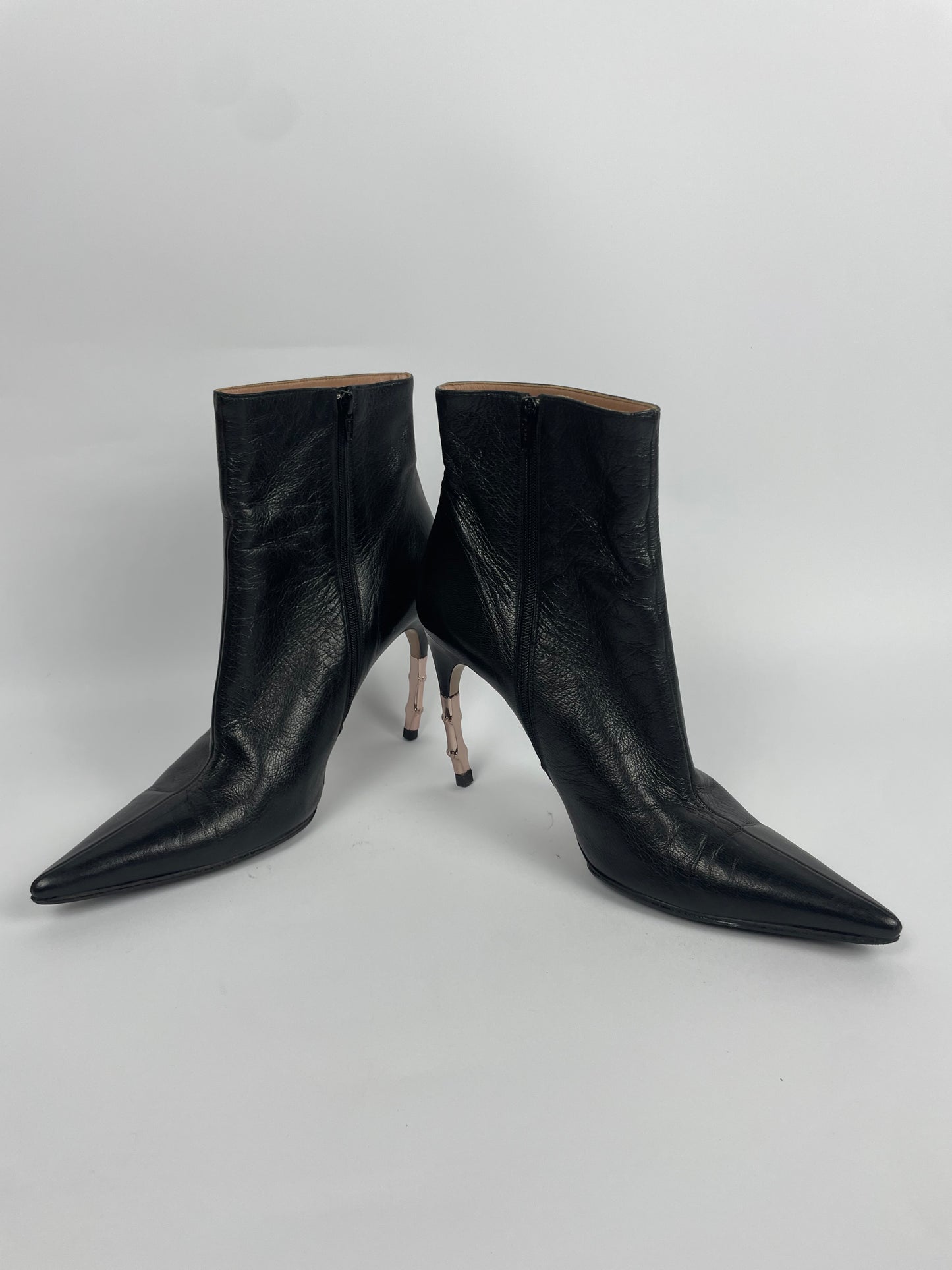 Gucci by Tom Ford 2000’s Bamboo Heel Boots.