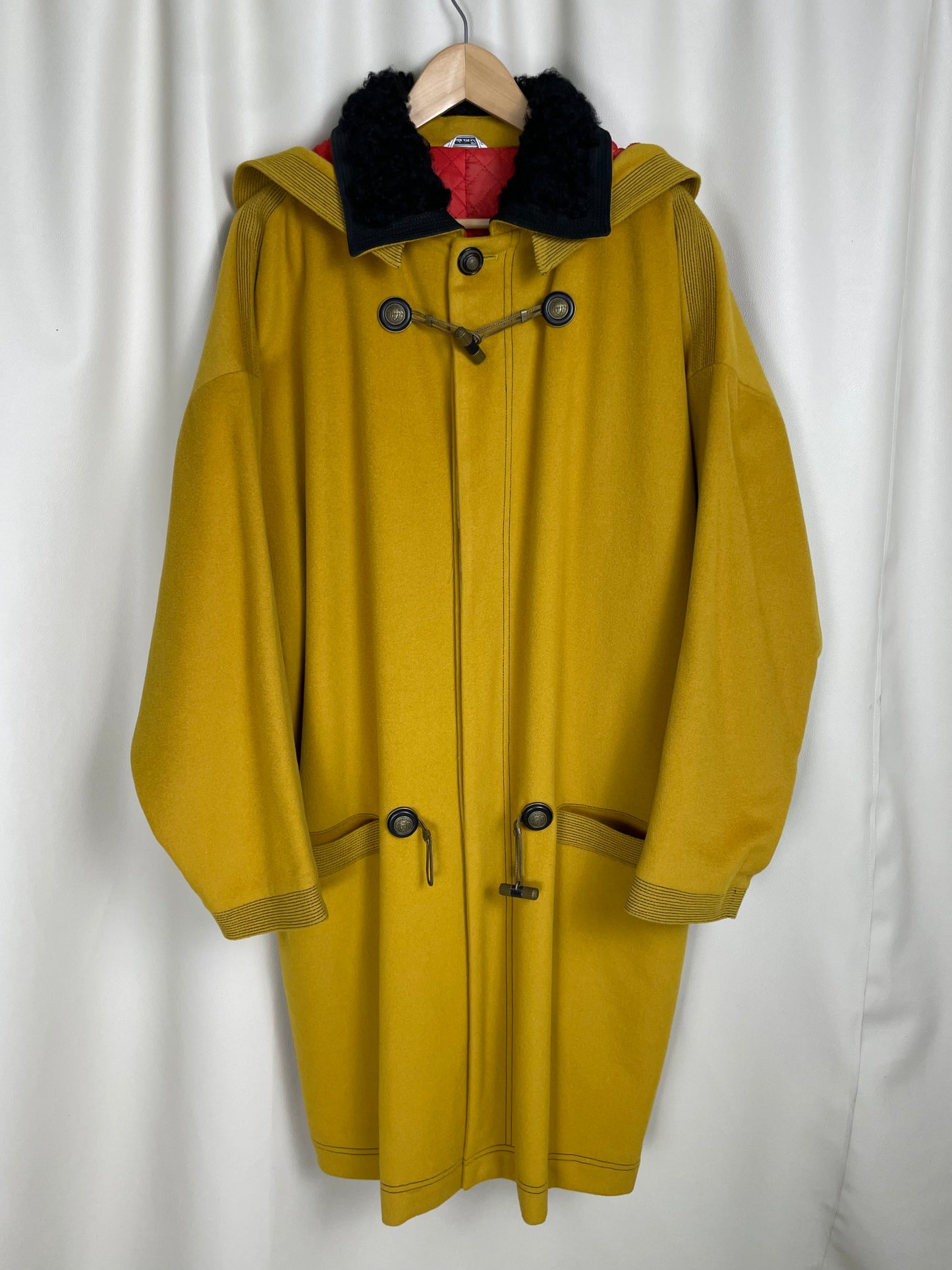 Gianni Versace Man F/W 1992 Wool Coat
