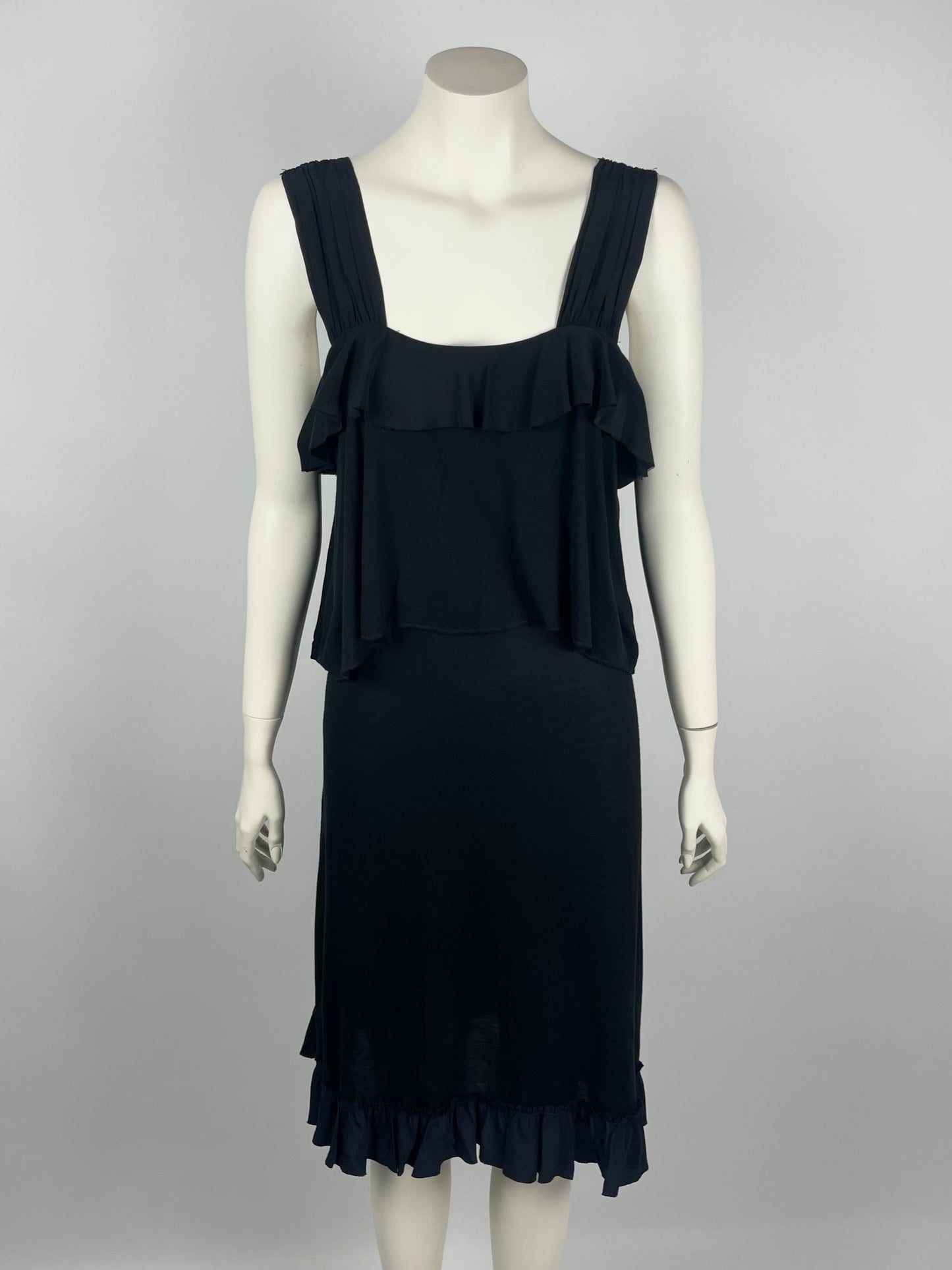 Miu Miu 2010 Ruffle Maxi Dress