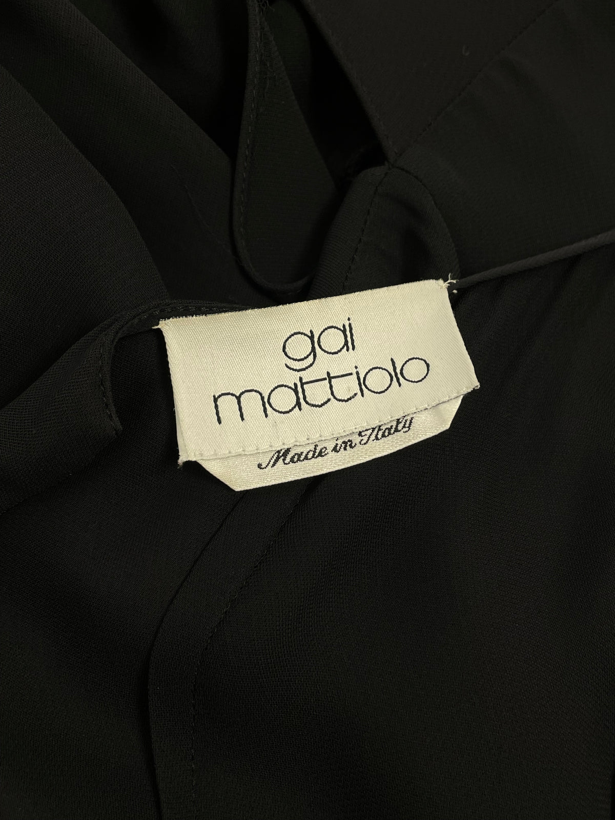 Gai Mattiolo 1990’s See through dress