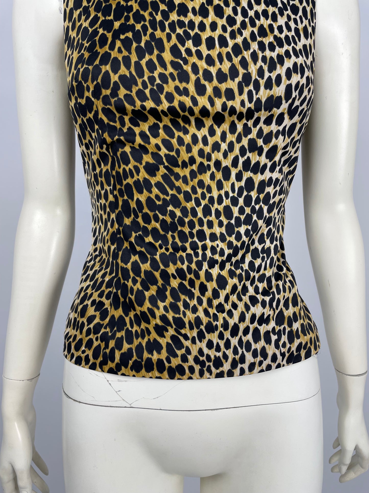 Dolce & Gabbana early 1990’s cheetah top