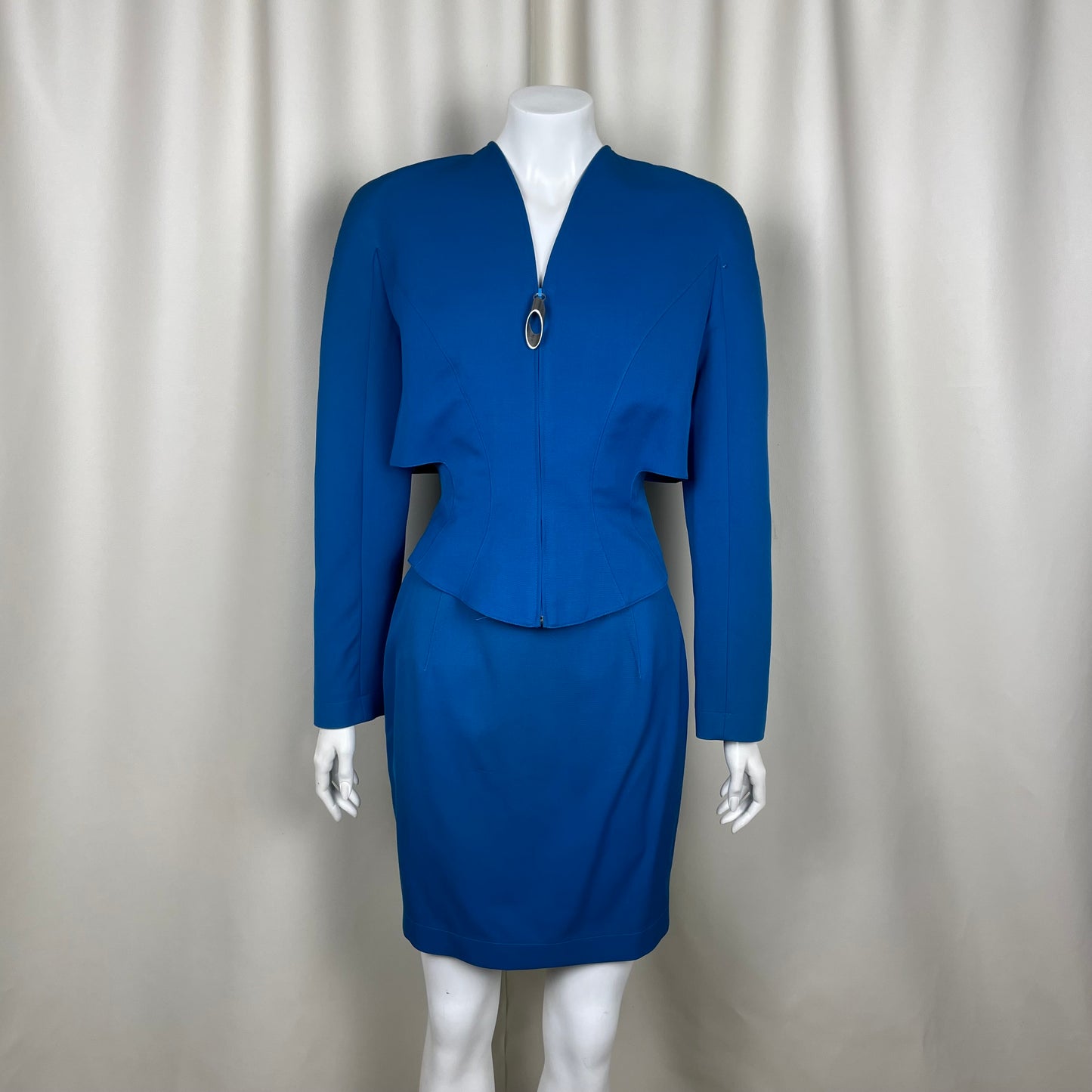 Thierry Mugler 1990’s Blue Space Suit (M)