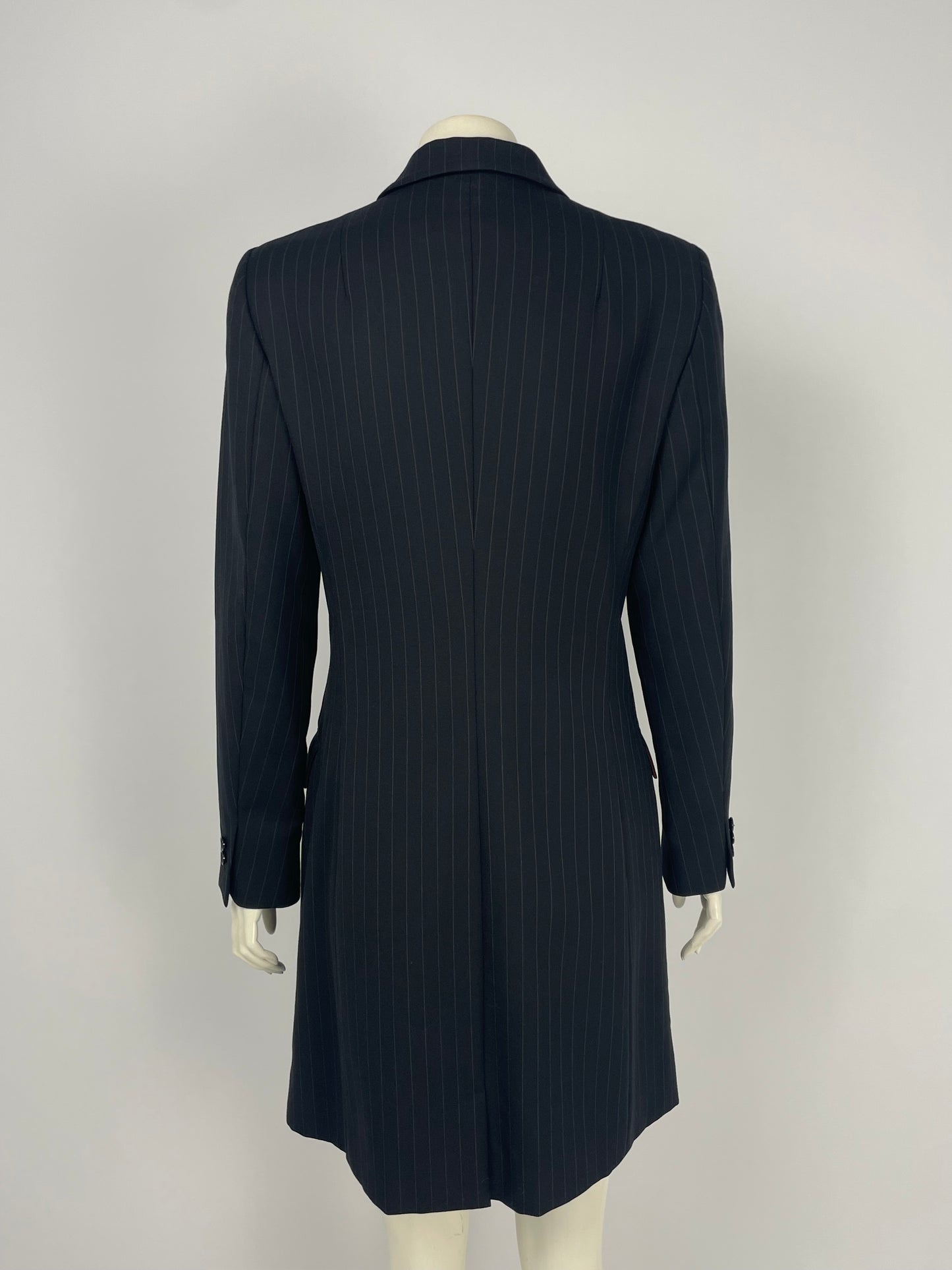 Dolce & Gabbana F/W 1997 Pinstripe Tailored Coat