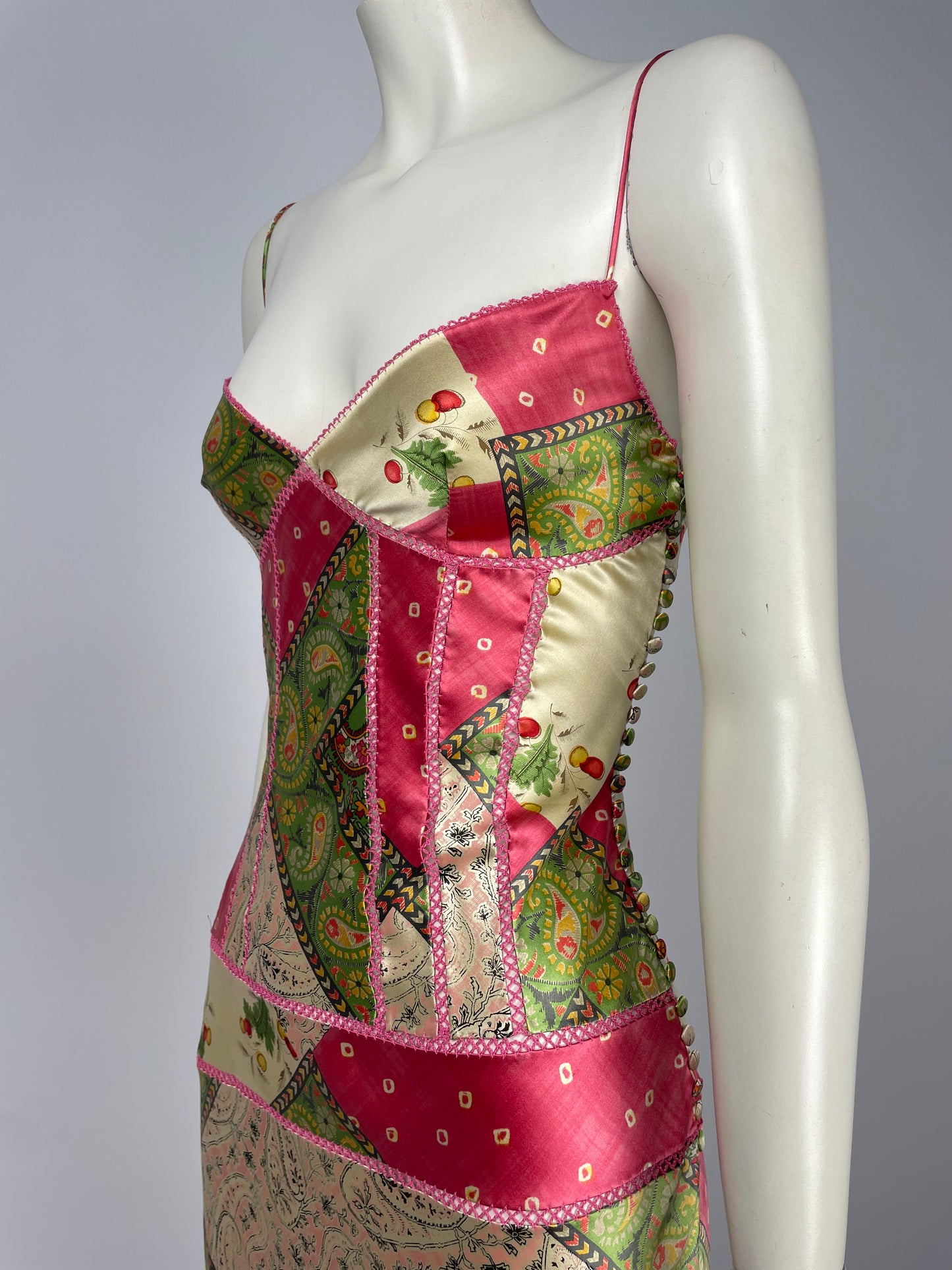 Dior by John Galliano S/S 2004 Bias Cut Maxi Dress