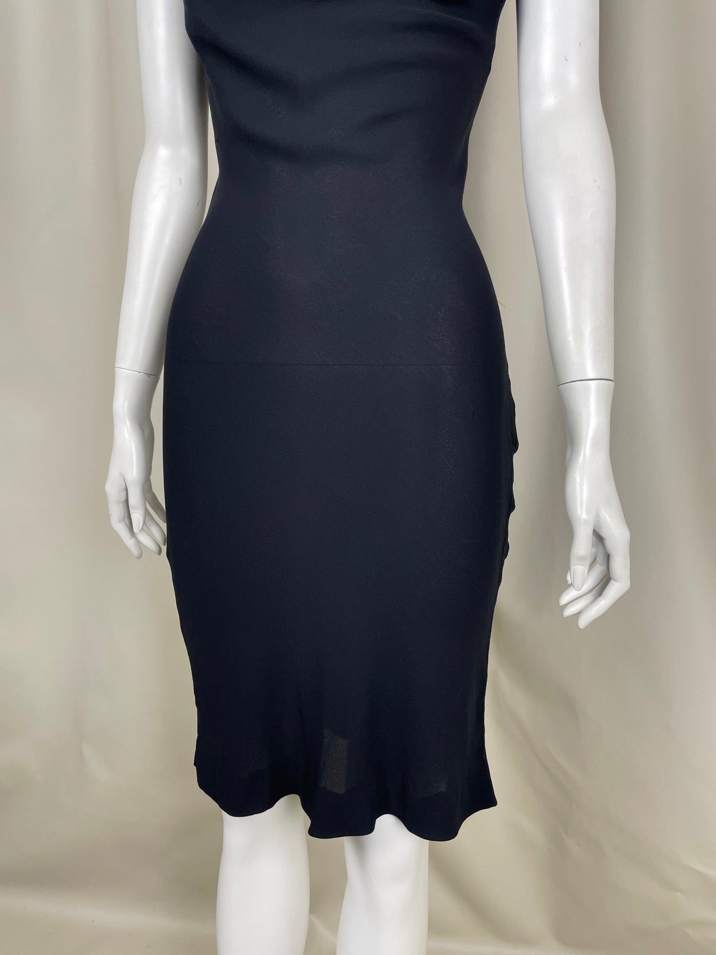 Saint Laurent by Tom Ford S/S 2001 Silk Bias Cut Dress (M)