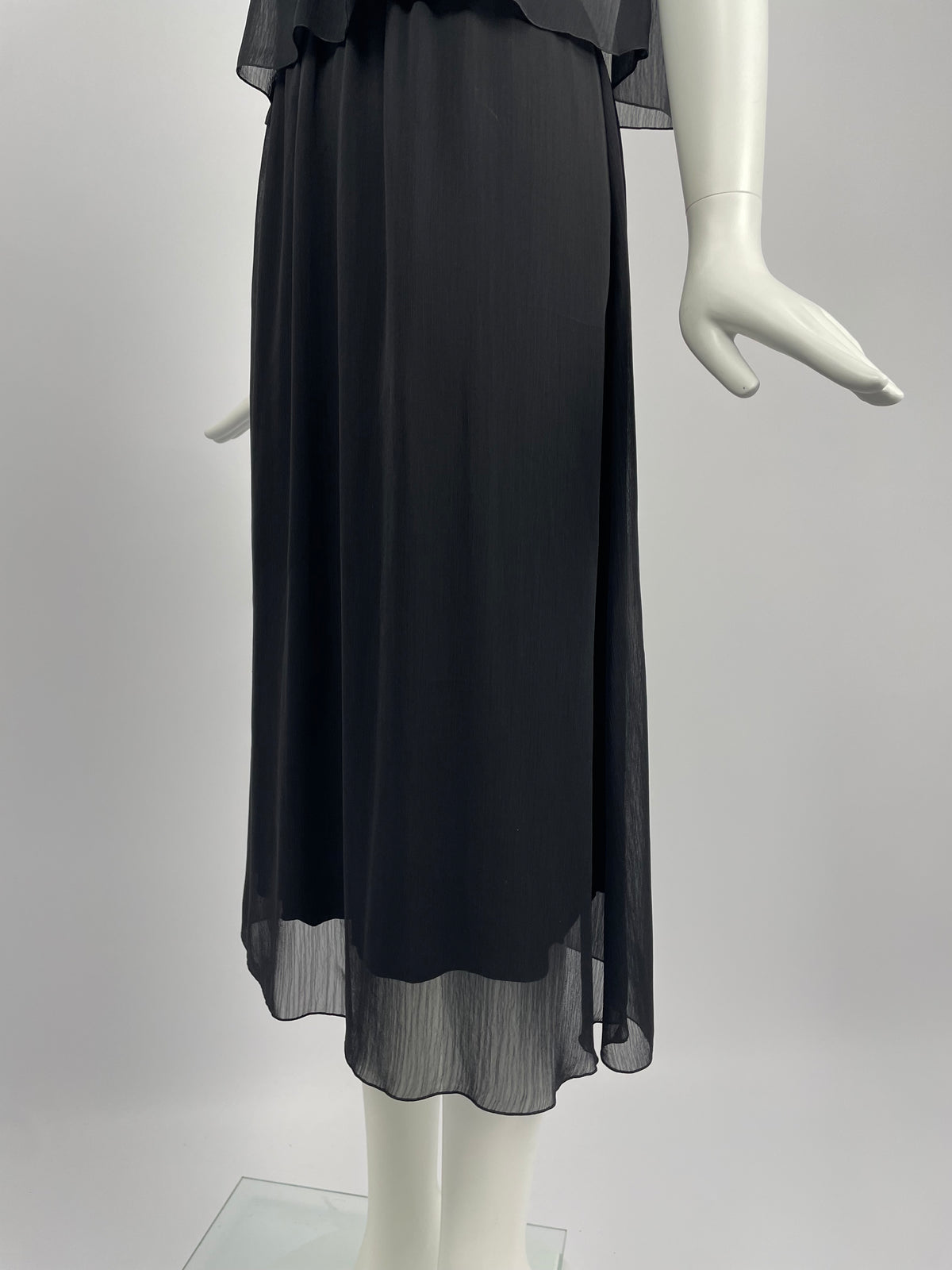 Blumarine 2000’s tulle top maxi dress