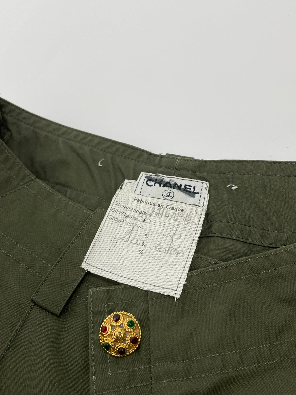 Chanel F/W 1996 cargo pants