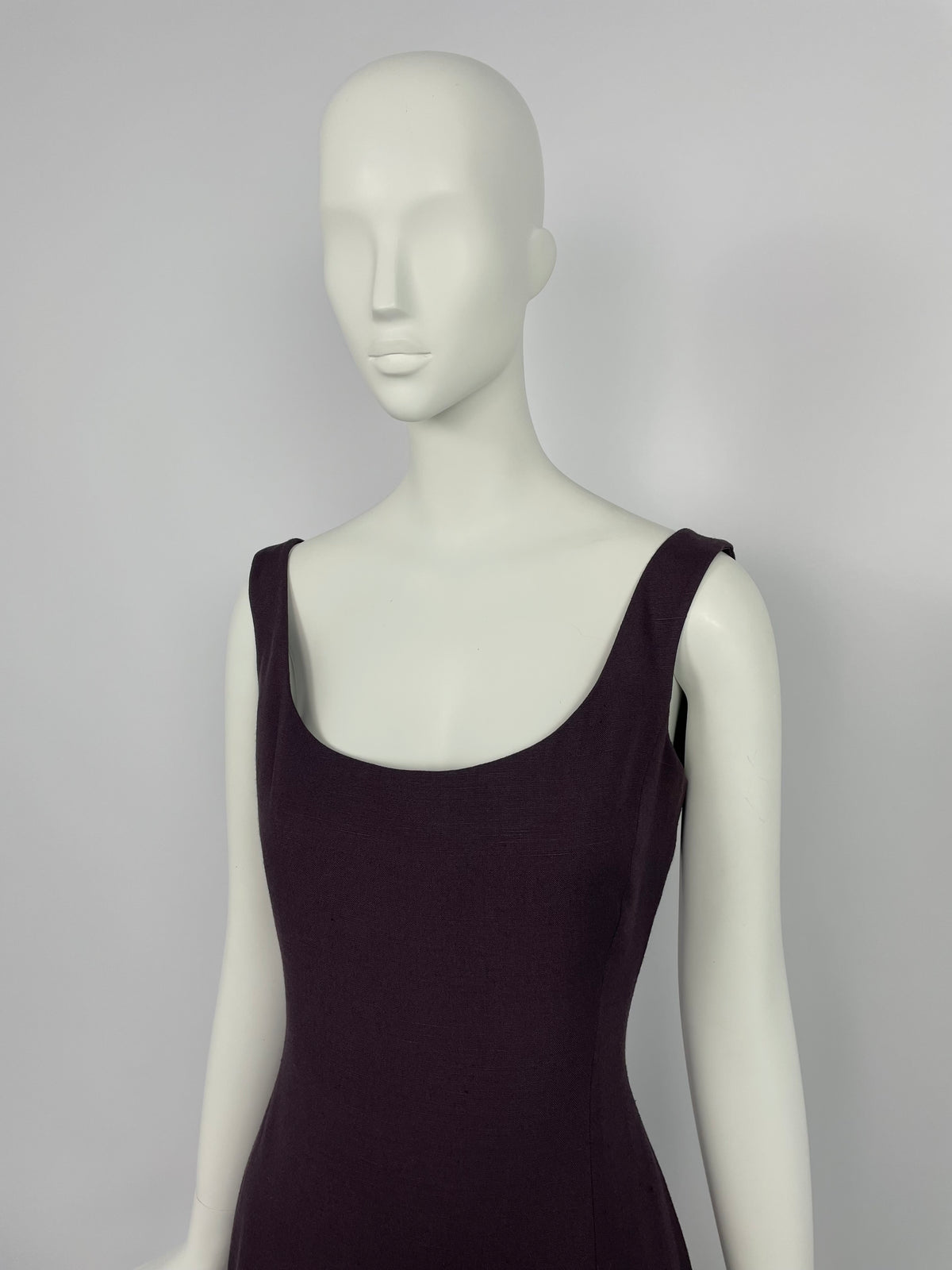 John Galliano S/S 1998 wide neckline dress