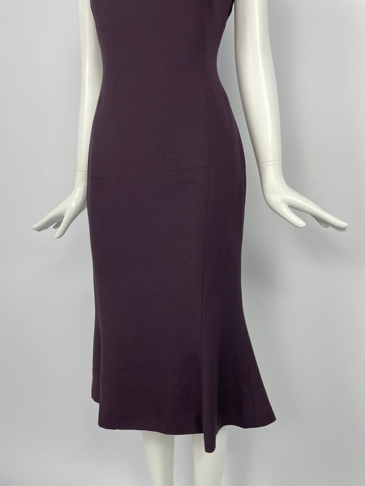 John Galliano S/S 1998 wide neckline dress