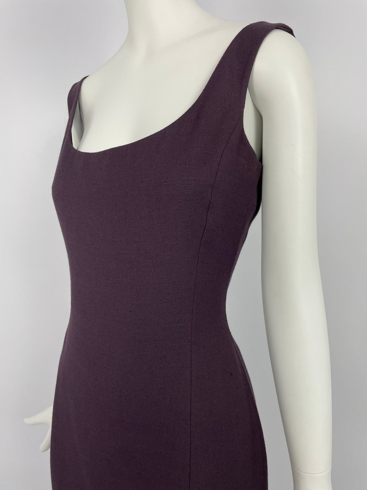 John Galliano S/S 1998 wide neckline dress