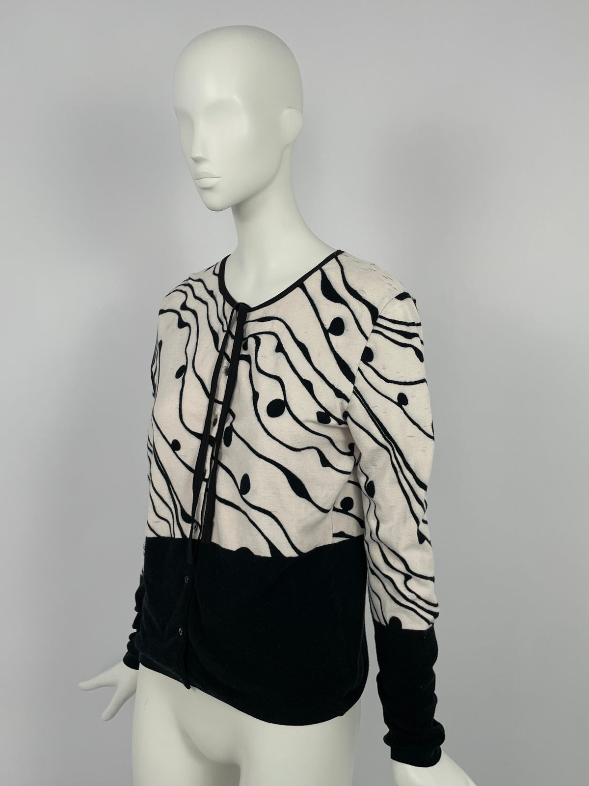 Blumarine 2000's heavy knit sweater