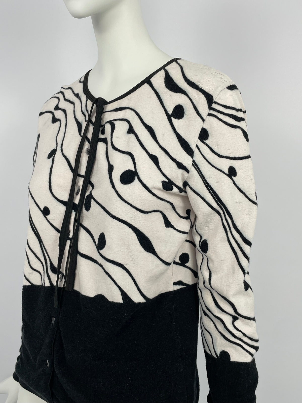 Blumarine 2000's heavy knit sweater