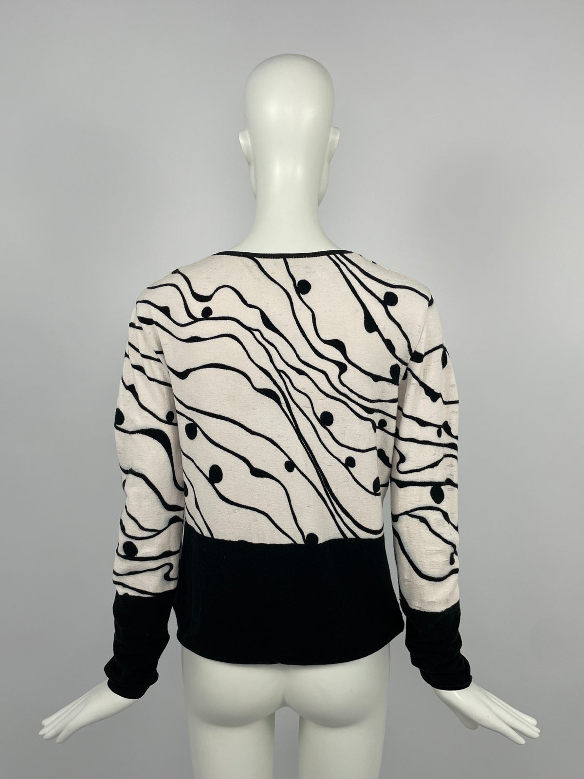 Blumarine 2000's heavy knit sweater