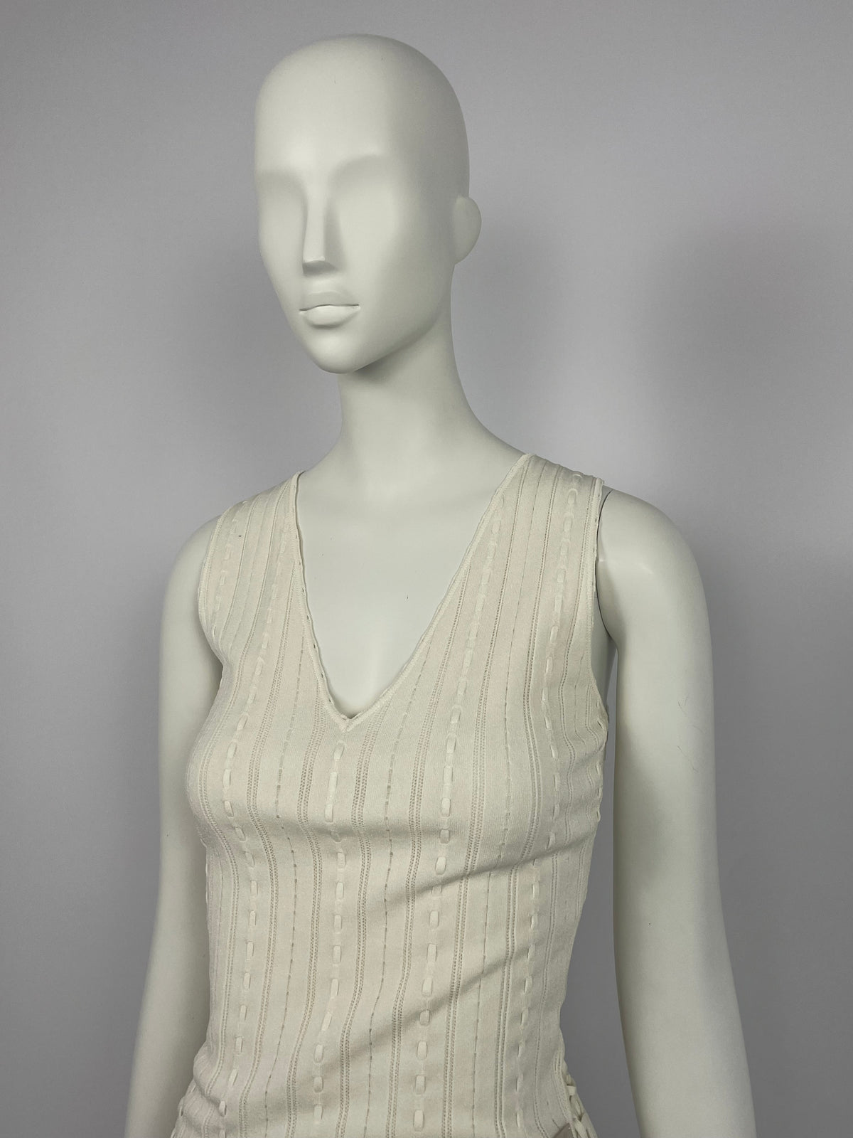 Dior by John Galliano S/S 2004 bondage maxi dress