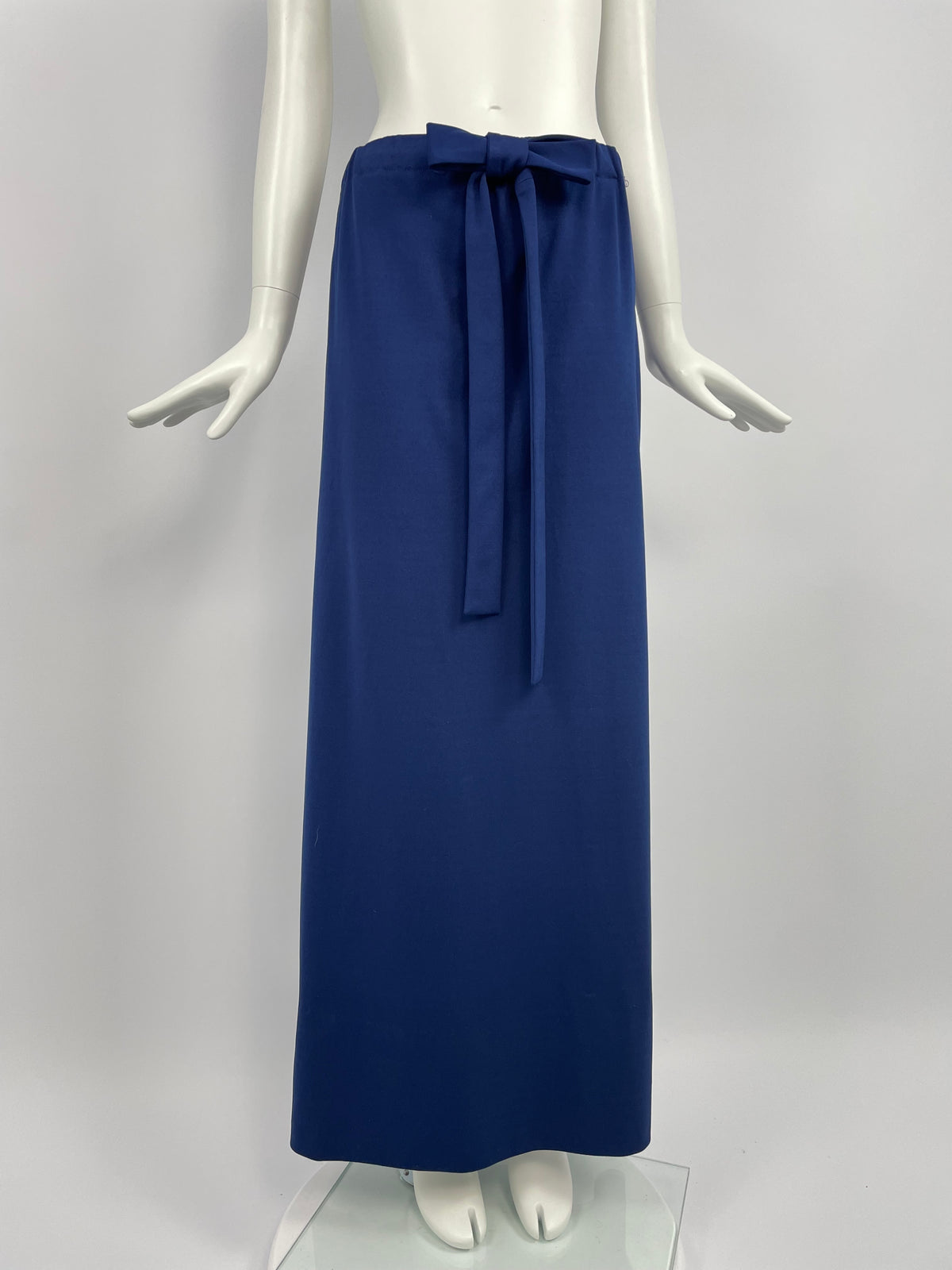 Miss Dior 1960's bow maxi skirt