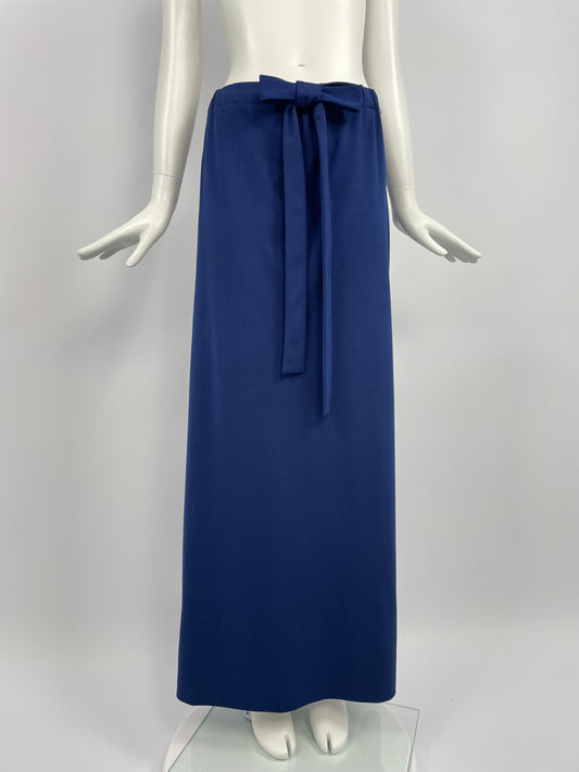 Miss Dior 1960's bow maxi skirt