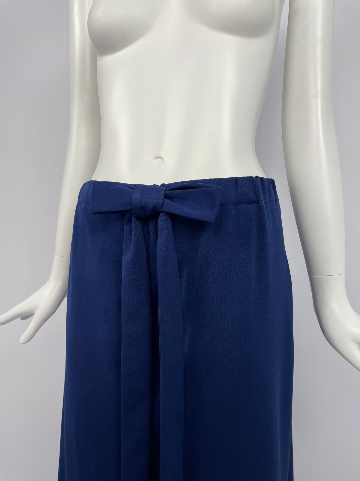 Miss Dior 1960's bow maxi skirt