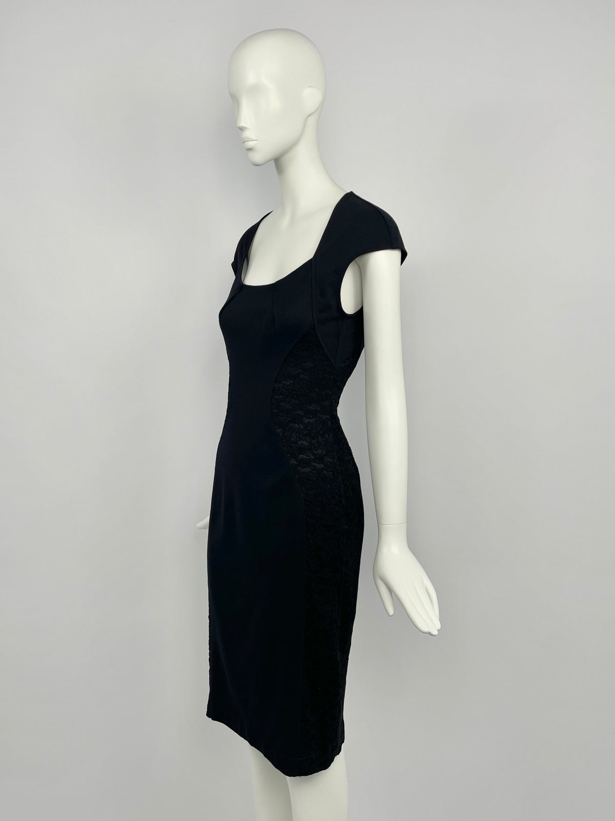 Blumarine 2000's lace pattern dress