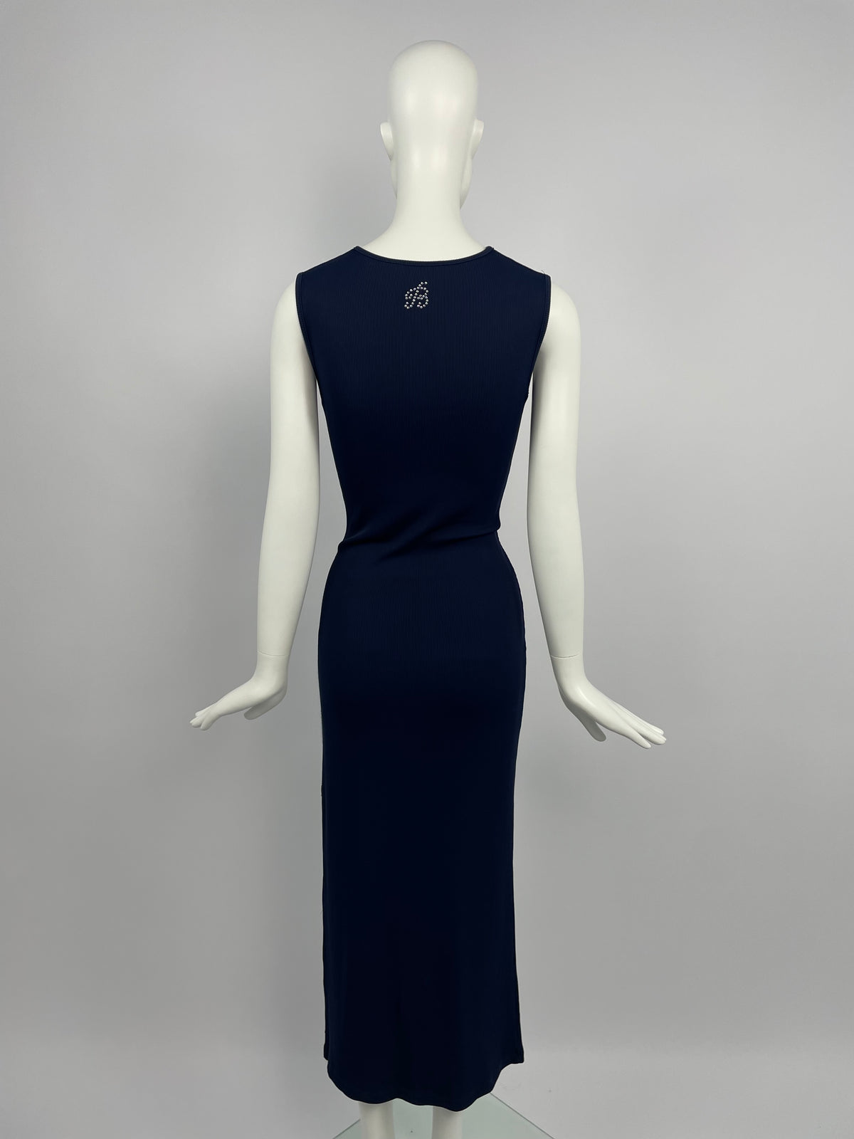 Blumarine 1990's lightweight knit maxi dress